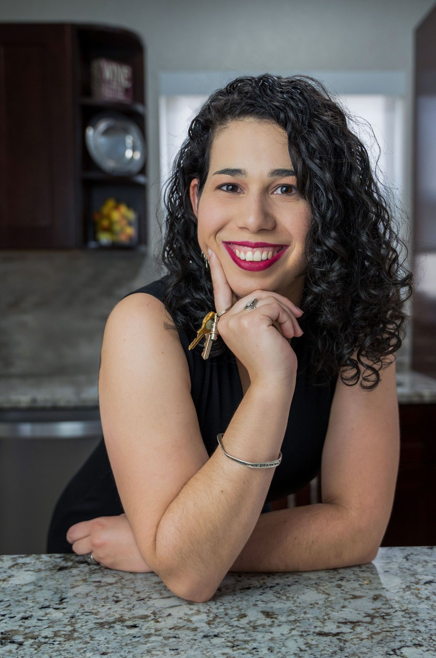 A polished and confident branding portrait session of realtor in Miami, ideal for professionals looking to enhance their online presence.