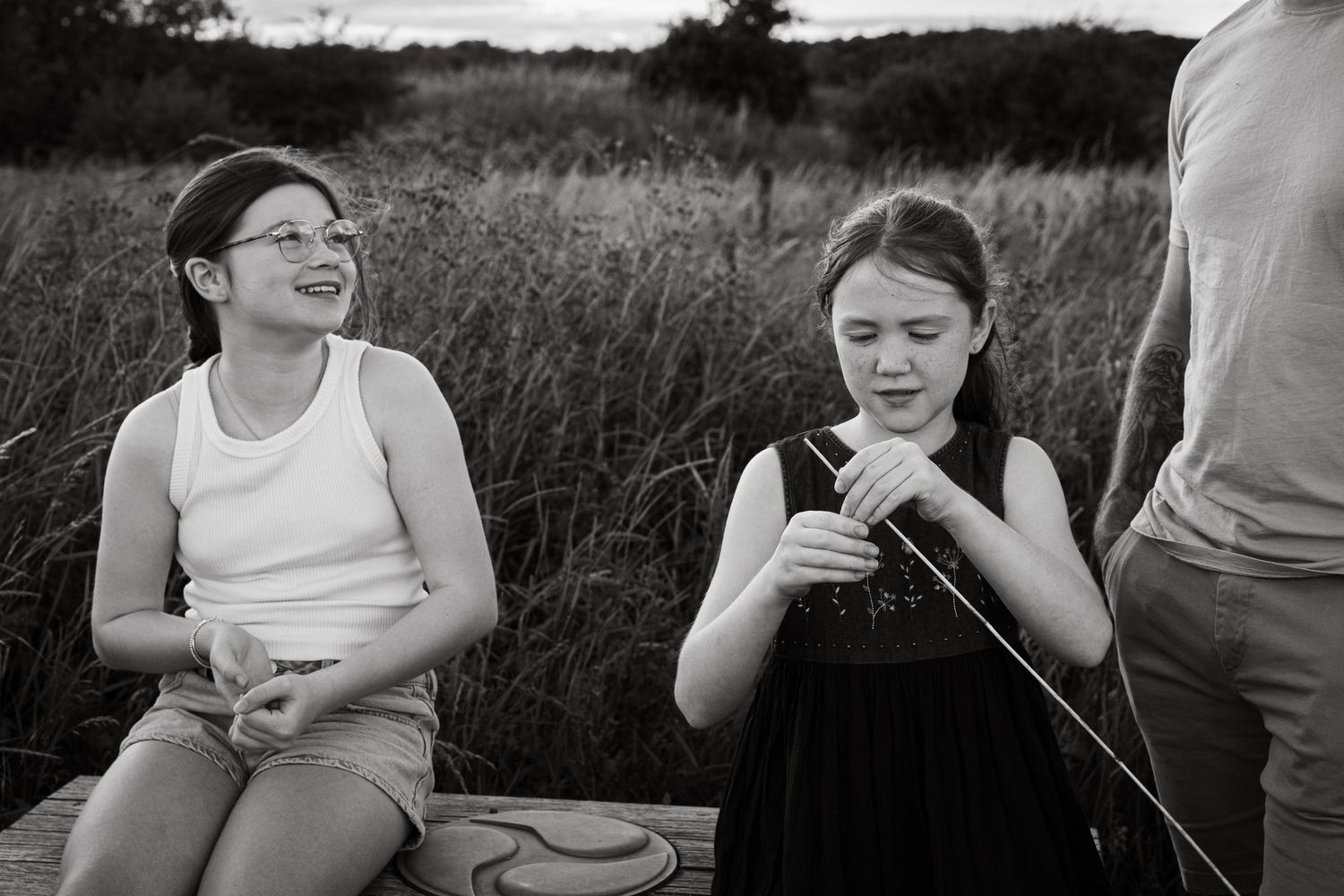 Outdoors family photoshoot in Lincolnshire, UK