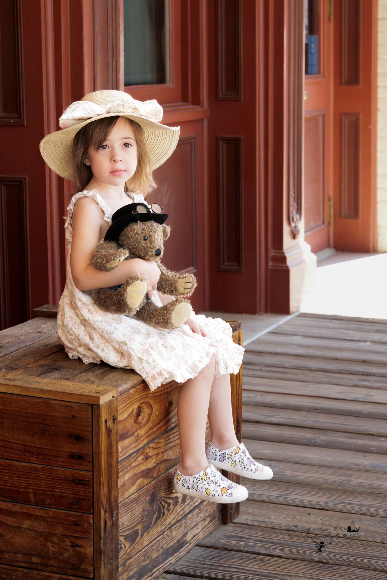 Girl photographed outside during a stylised photo session in Sacramento, California by Tea & Sugar Shots by Gretchen Schmidt.