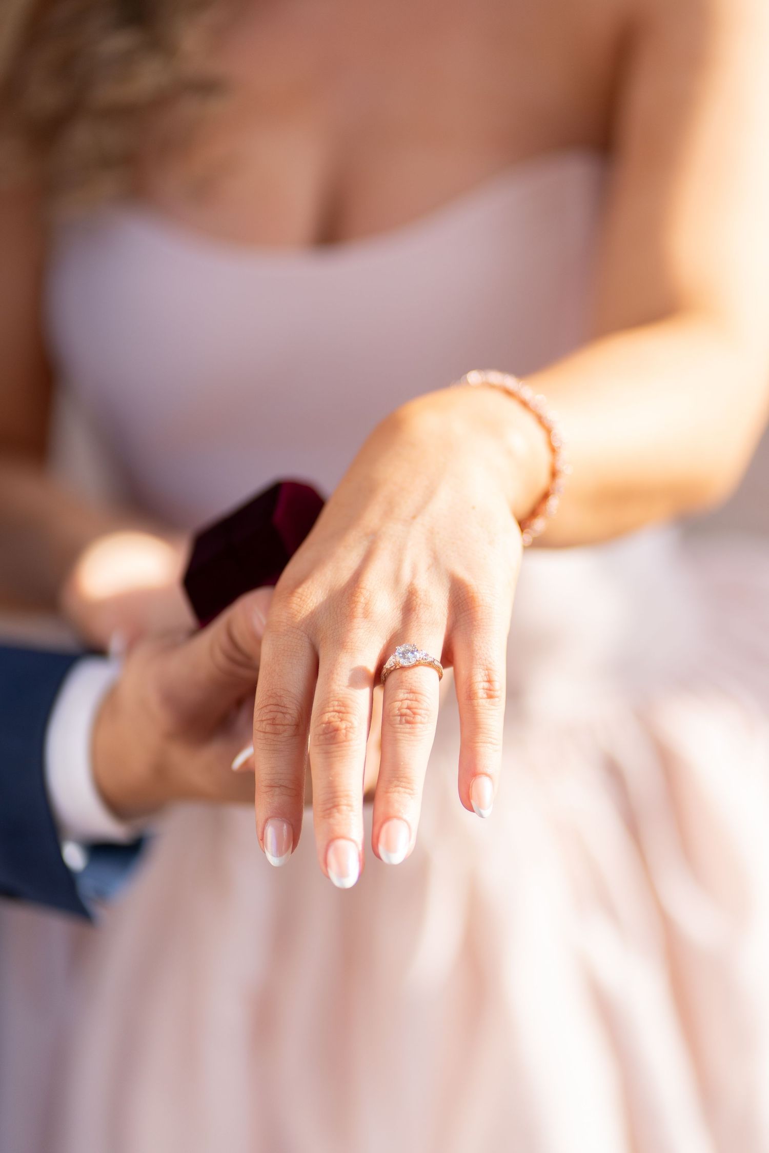 Romantic couple enjoying their engagement in Pasadena, capturing love, elegant scenery, and timeless Southern California charm.