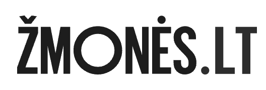 ZMONES.LT text logo in black letters with dot accent on white background.