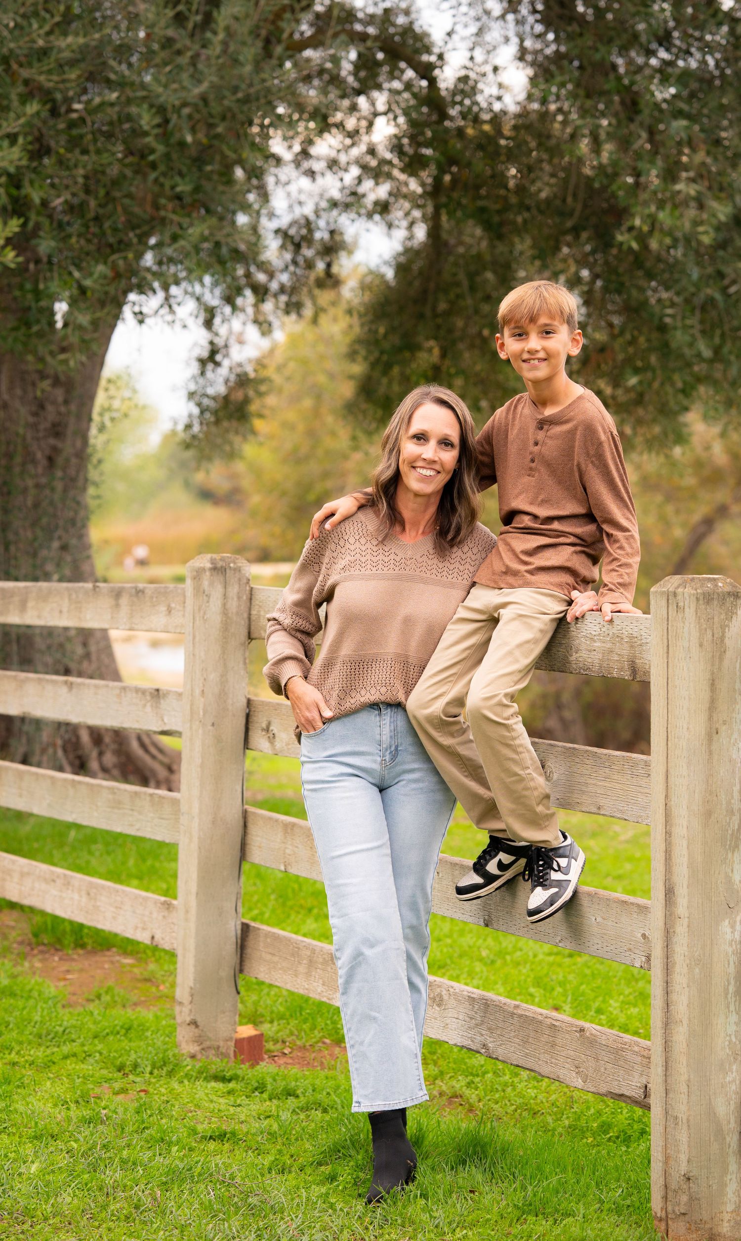 Mother & Son Moment