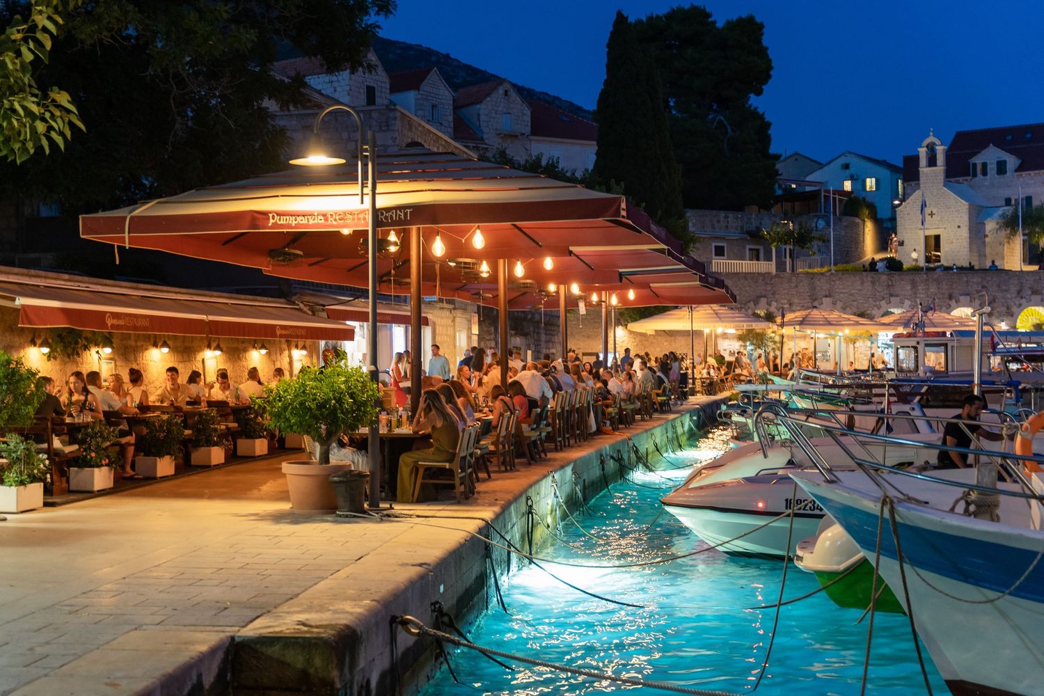 Restaurant Pumparela Bol Brac Island Croatia