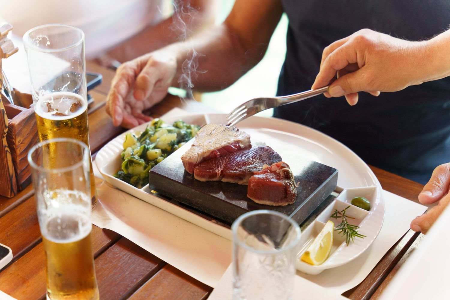 Pumparela Restaurant Main Courses from the sea