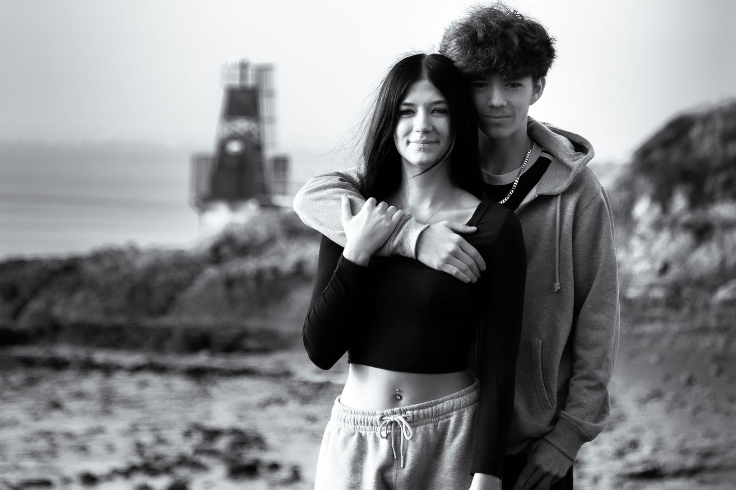 Teen couple