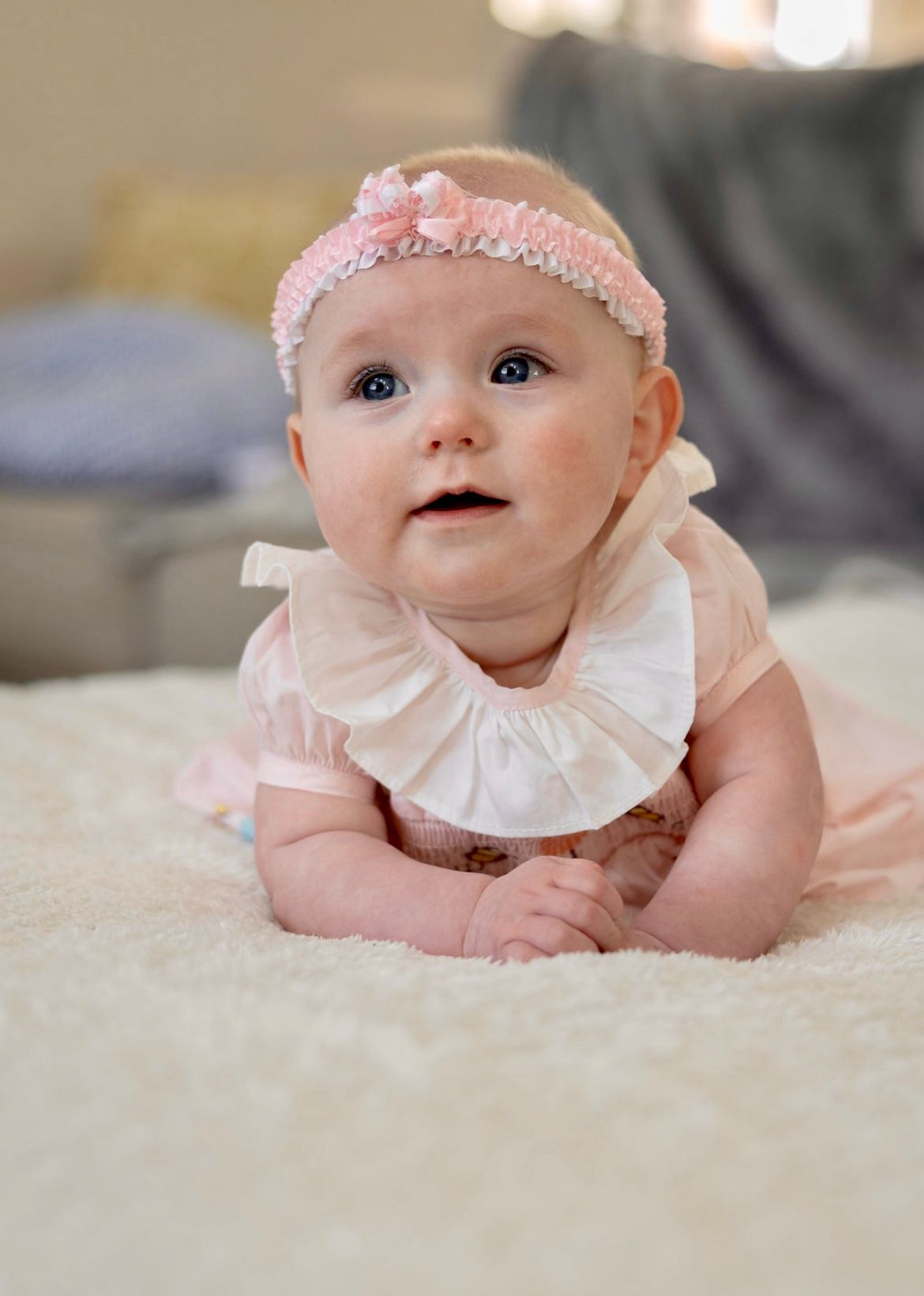 The start of a new journey. This baby posed for everything and had the best smile!