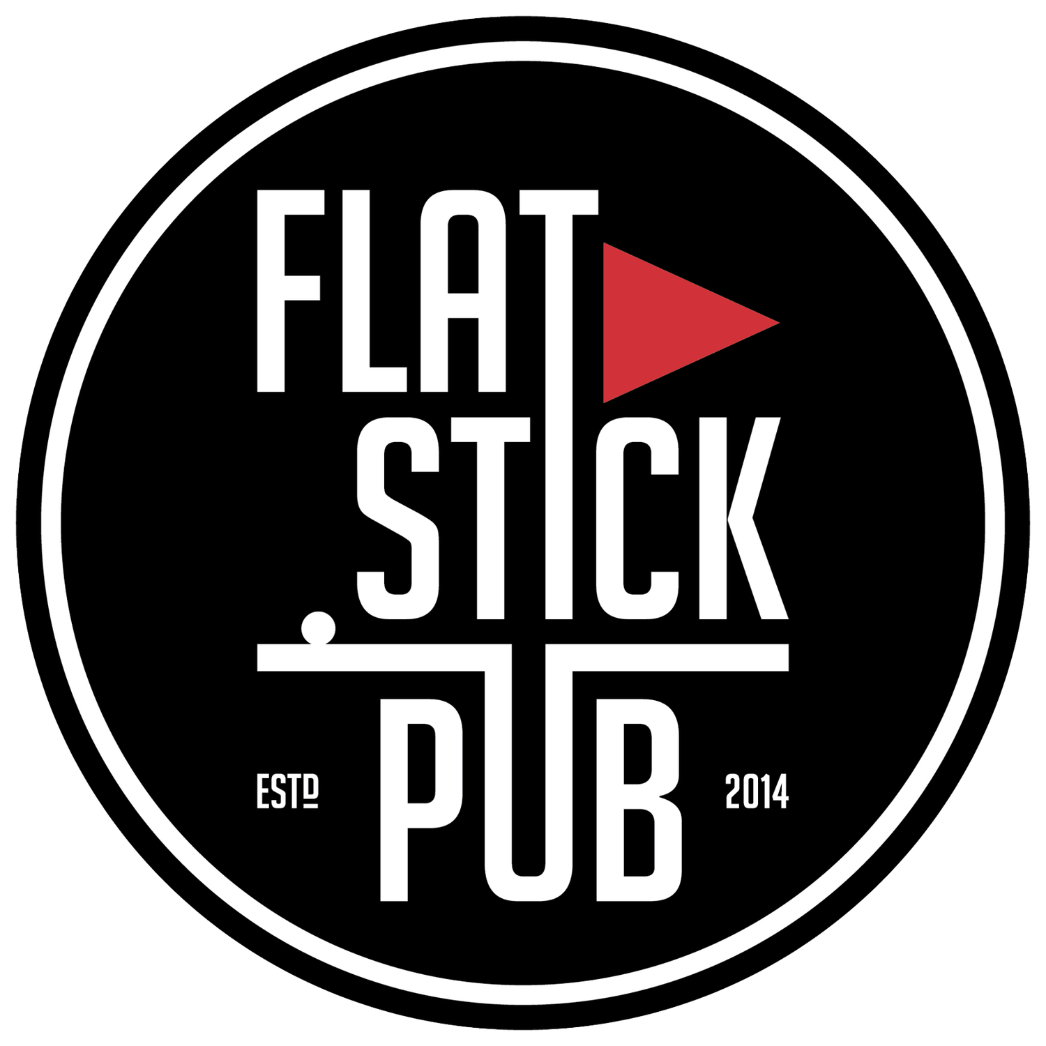 Flat Stick Pub logo