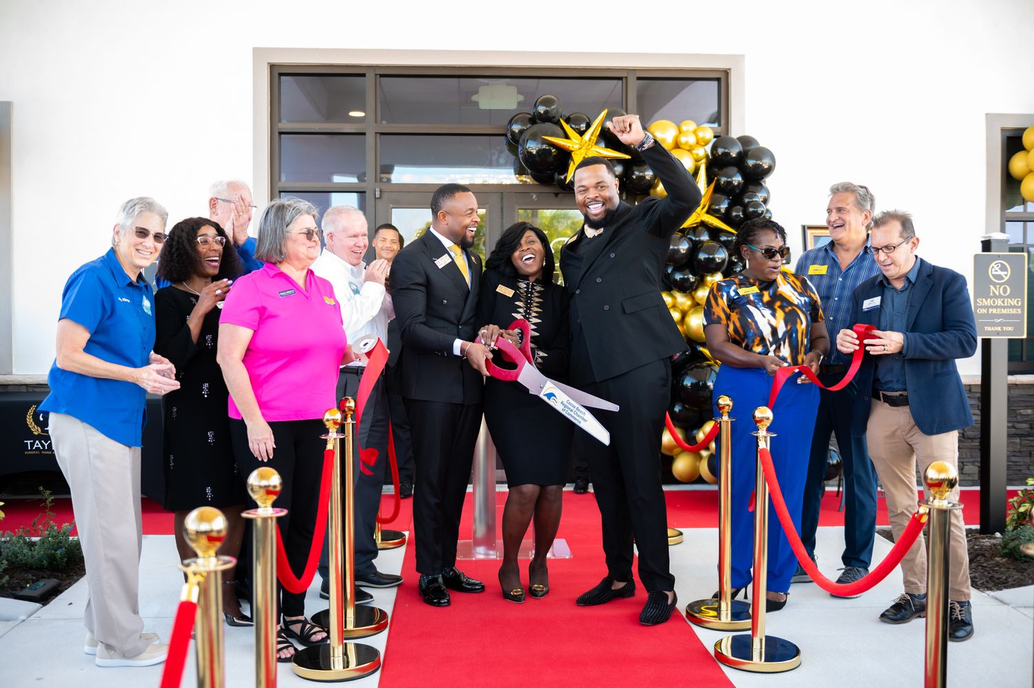 The Taylor Funeral Home & Cremations Grand Opening Ceremony was captured by corporate event photographers in Palm Beach.