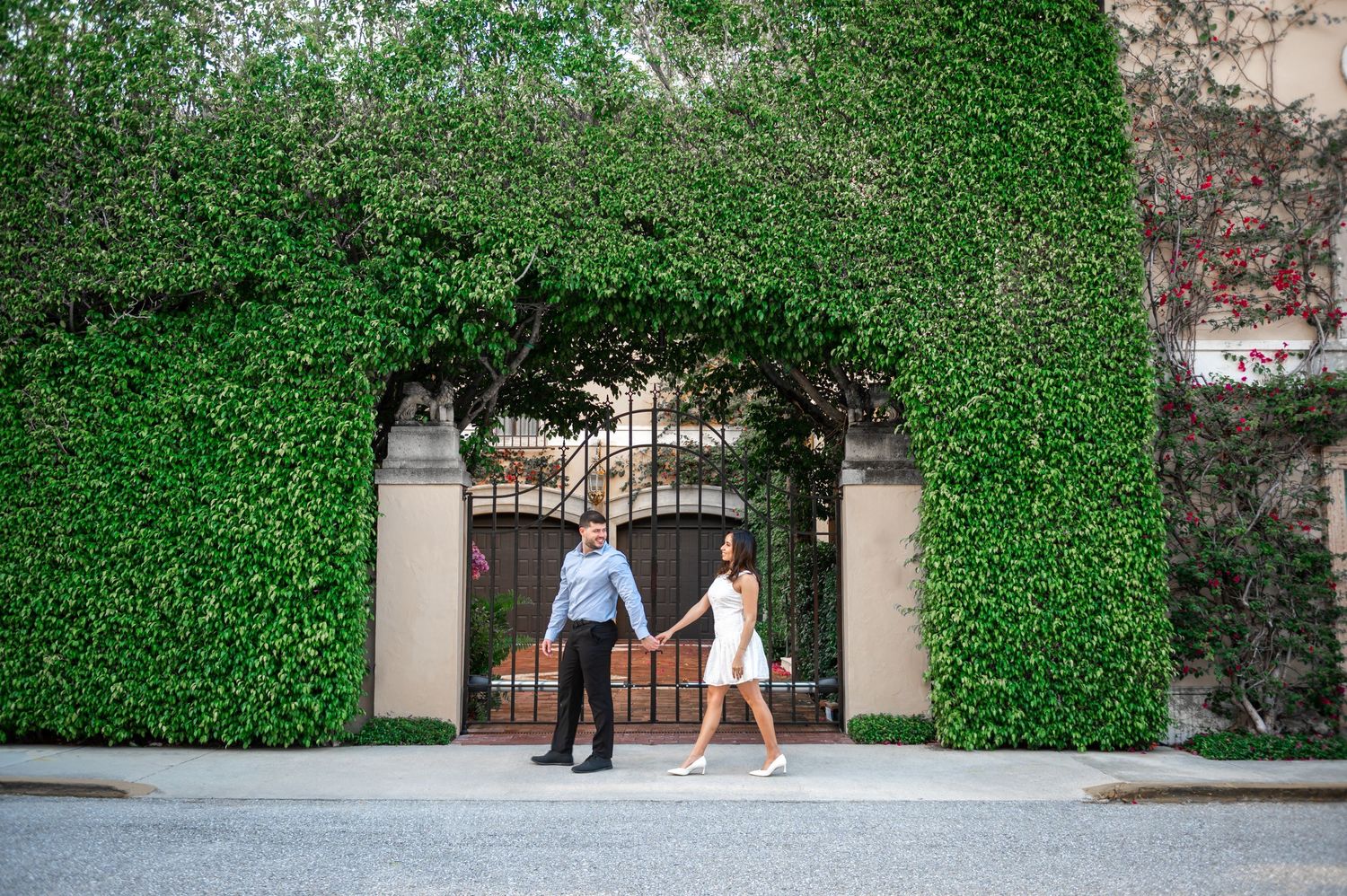 Palm Beach engagement  photographers captured this couple during their engagement session in Palm Beach.