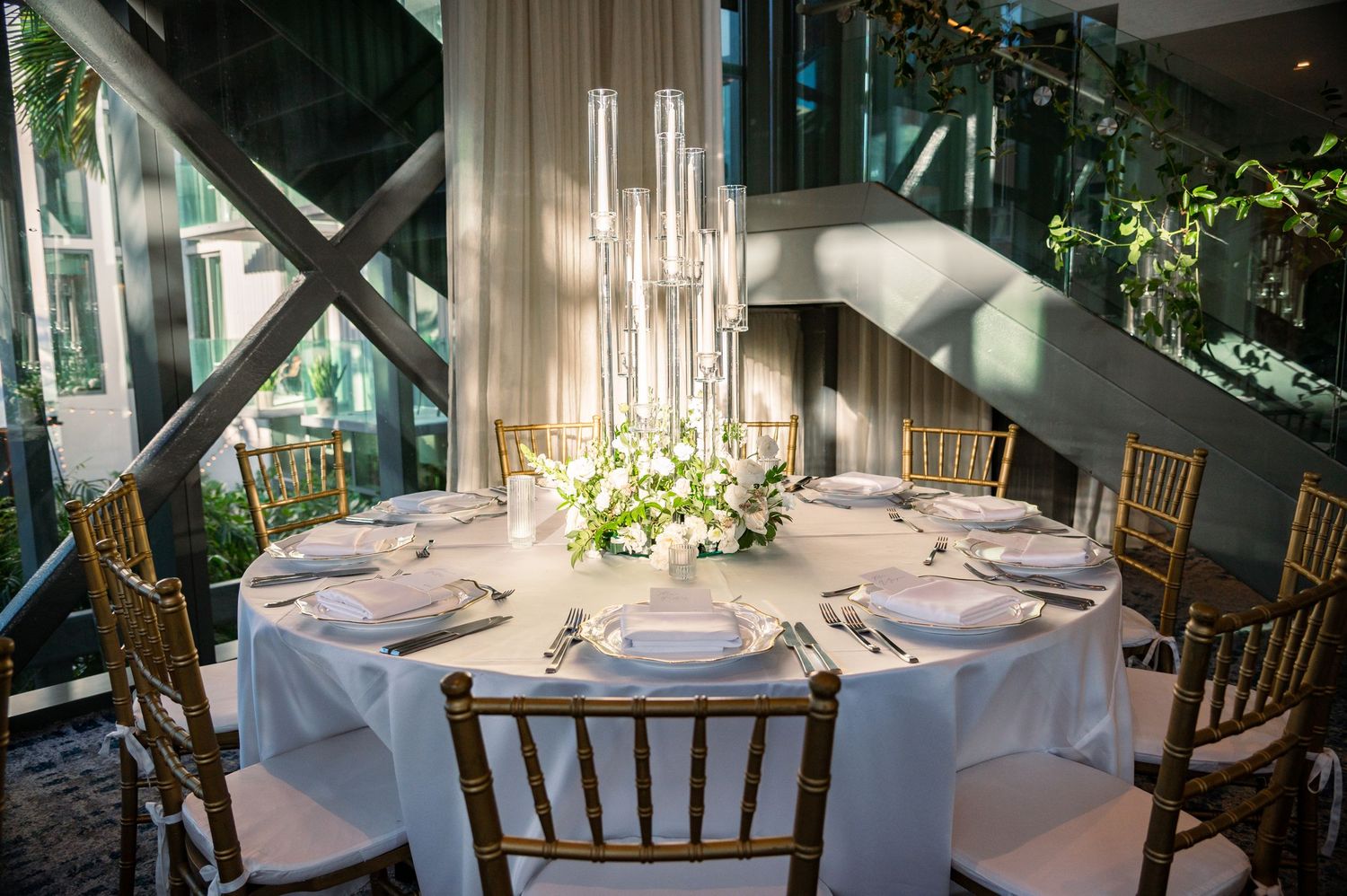 Treasure Coast wedding photographers captured this beautiful flat lay at The Ray Hotel in Boca Raton.