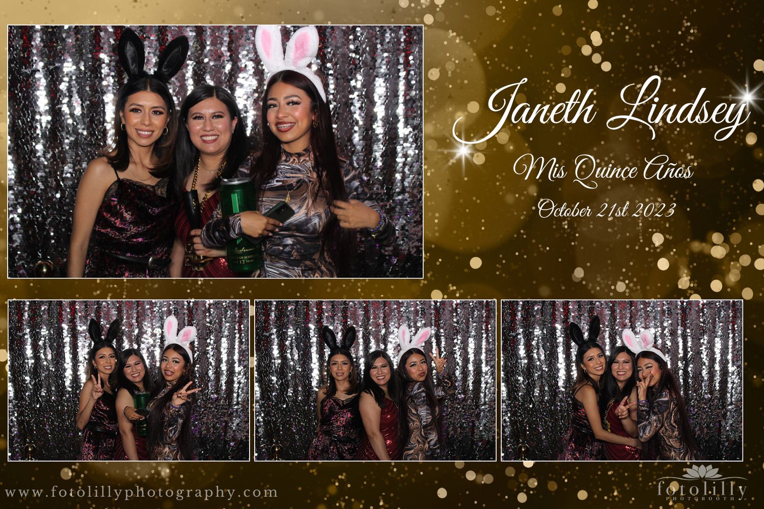 Mirror photo booth Dallas with luxury Quinceañera photo booth rental providing interactive entertainment and professional booth attendant
