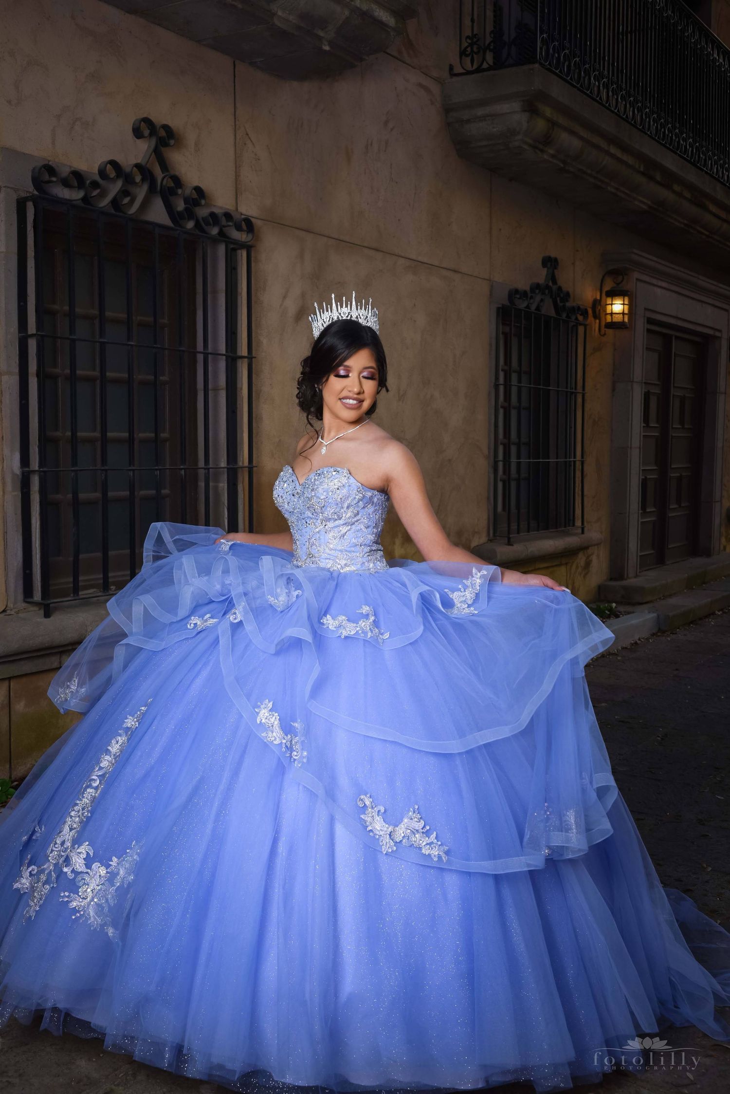 Quince Photography Package Kaley Gallery ibaby blue Quince dress dallas fort worth quinceanera photographers fotolilly