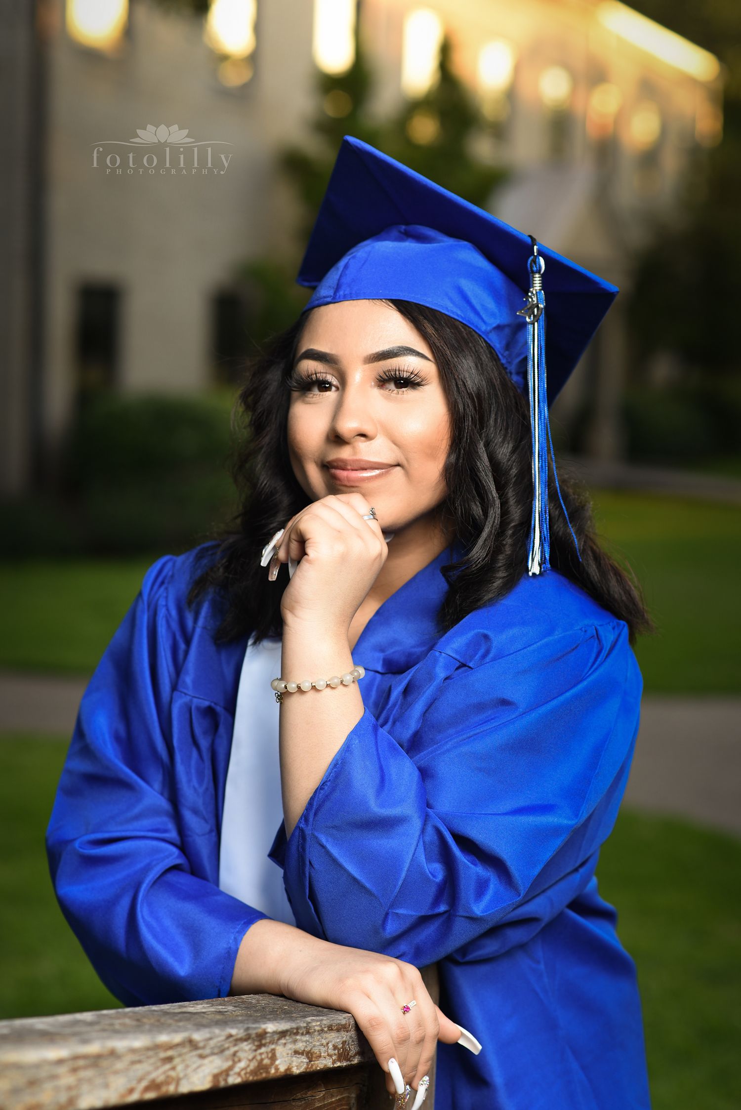 Maria's Senior Photoshoot at the Theological Seminary Garden fotolilly photography senior portrait packages.