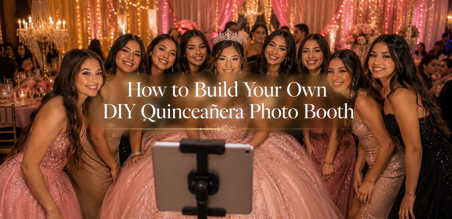 Audio guestbook with memory card for Quinceañera families seeking local recordings, reusable phones and affordable alternatives to rental
