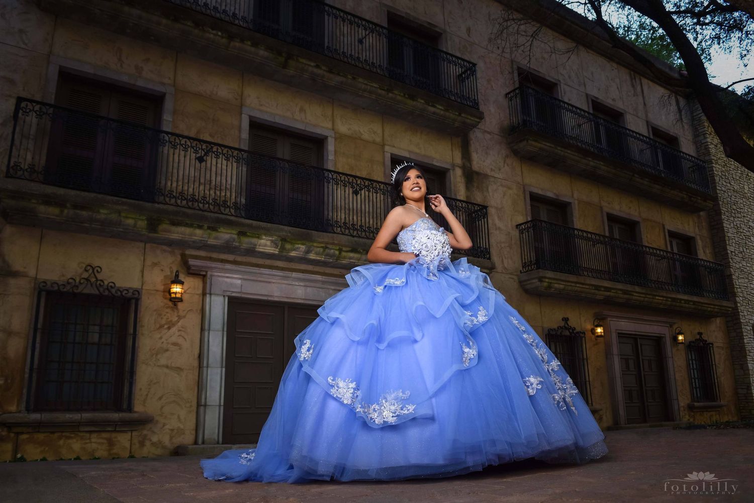 Quince Photography Package Kaley Gallery ibaby blue Quince dress dallas fort worth quinceanera photographers fotolilly