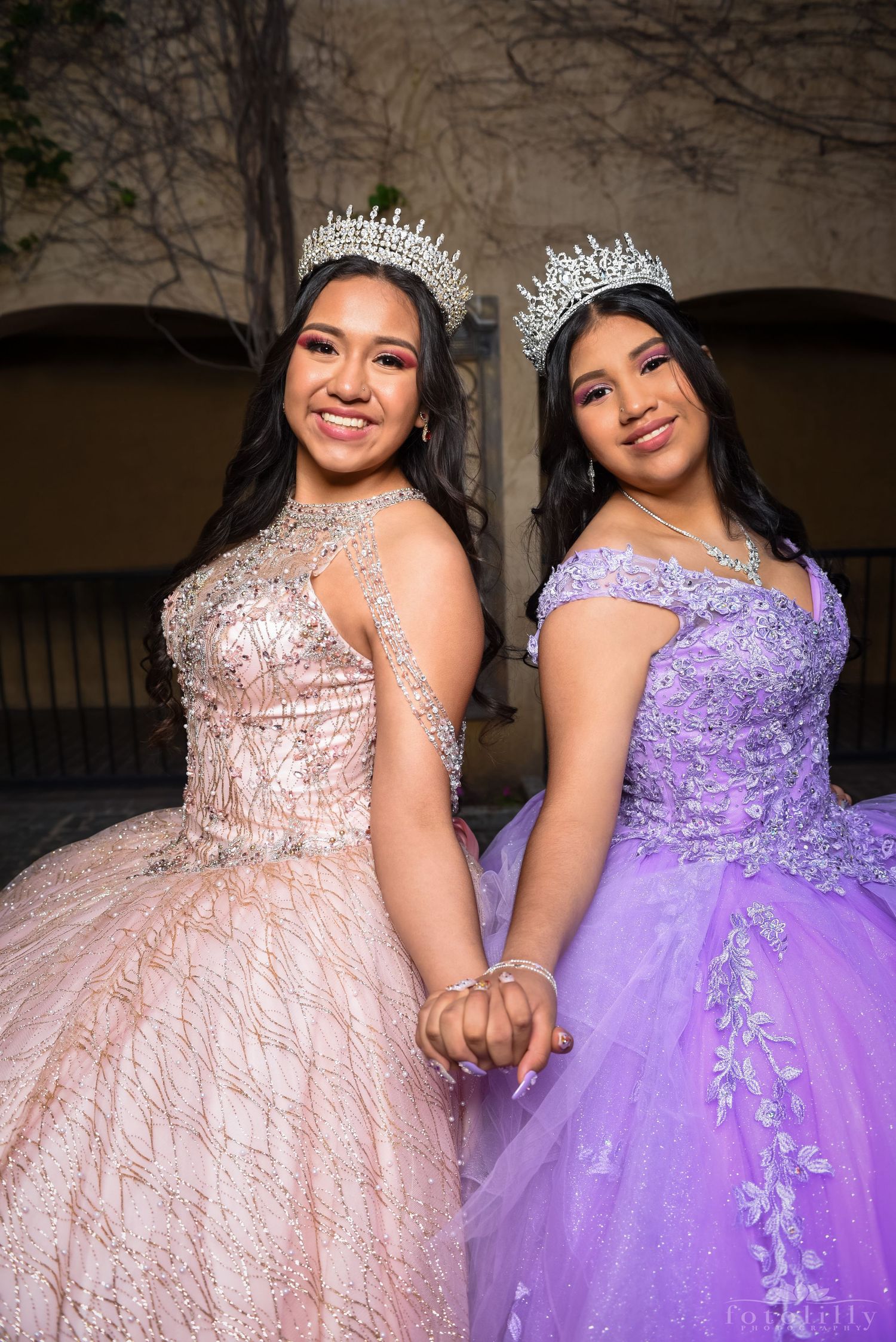 DFW quince packages with save the date sessions included, natural posing direction, cinematic video, and high quality editing.