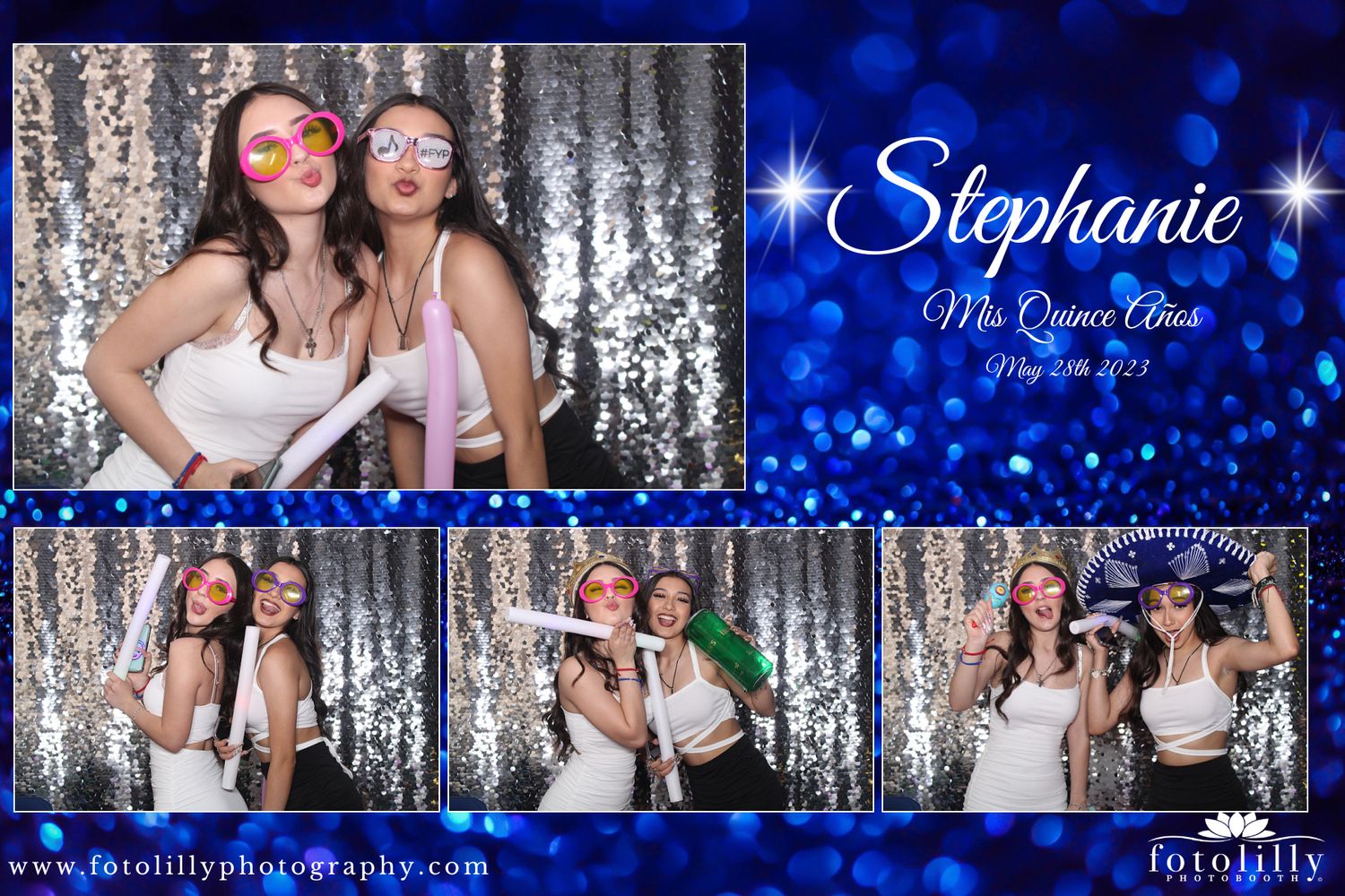 Luxury interactive mirror photo booth for Quinceañera celebrations offering premium photo booth rental in Dallas Fort Worth Texas DFW today