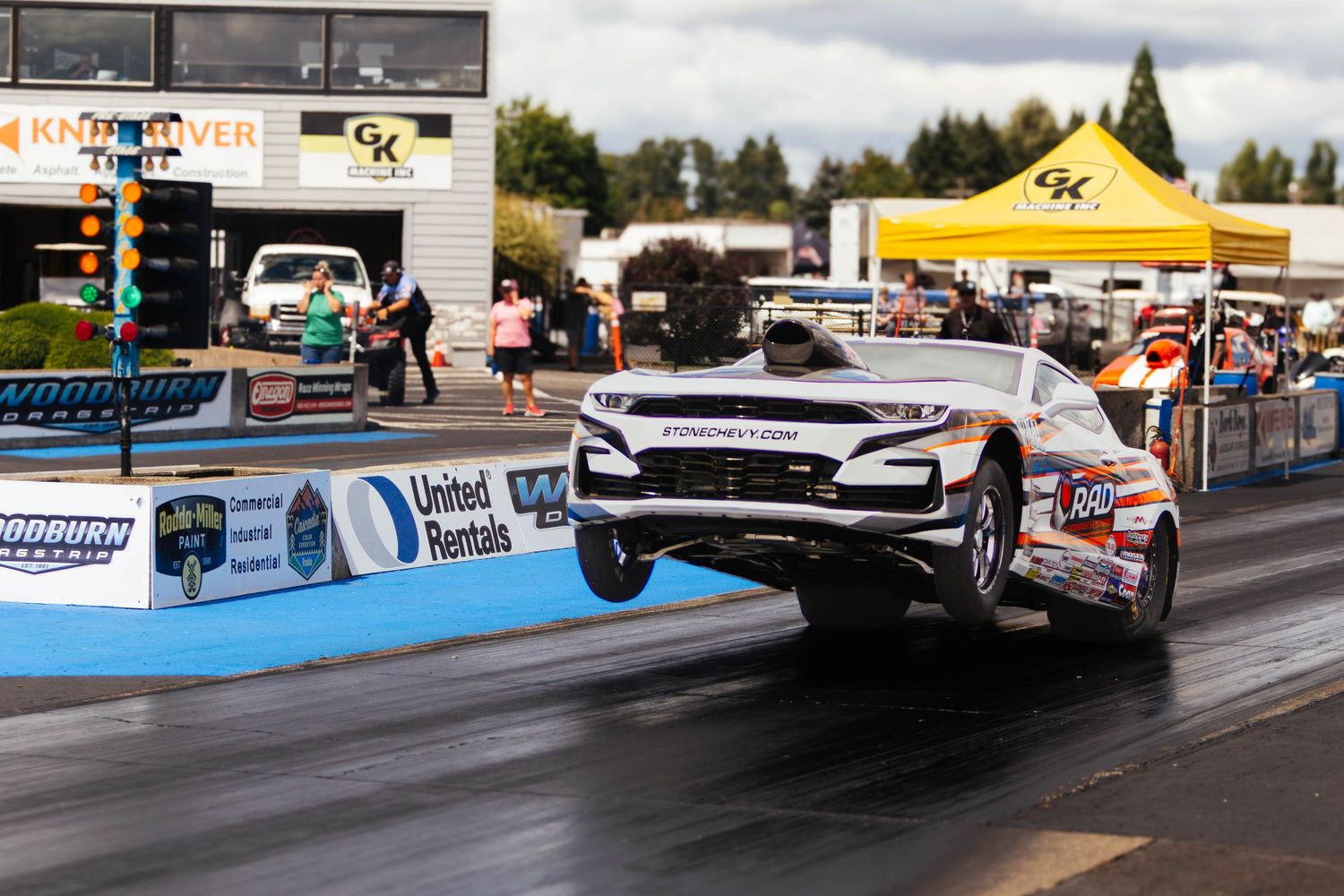 Drag Racing at the Woodburn Drag strip for the 2026 Lucas Oil Championship.
