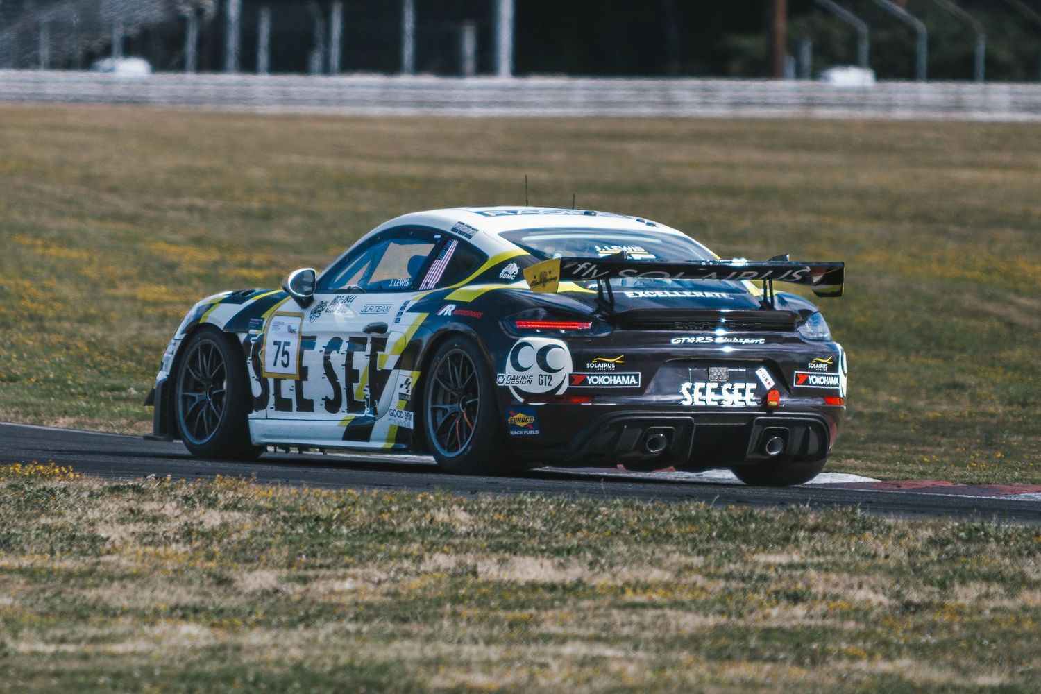 Porsche Car Club of America takes to the track at Portland International Raceway in Portland Oregon.