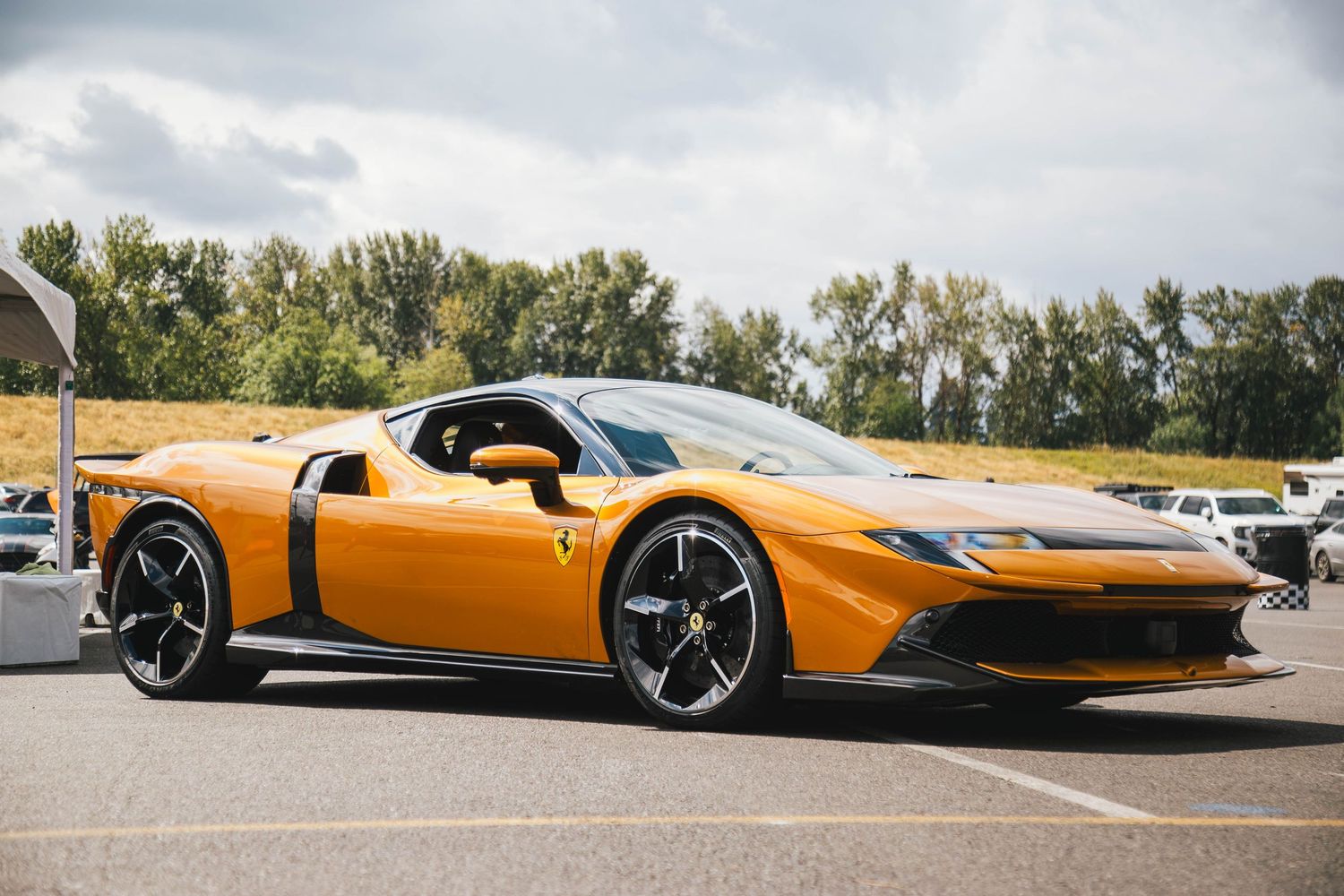 Ferrari 859 Testarossa at Portland International Raceway for the Taste of Motorsports track day event.