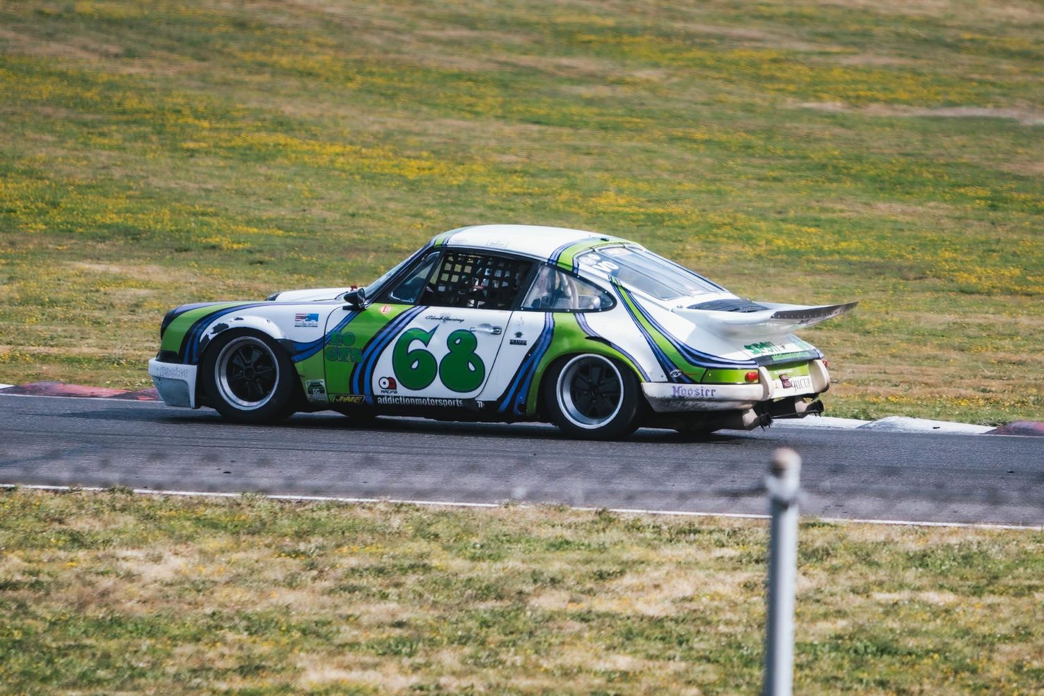 Porsche Car Club of America takes to the track at Portland International Raceway in Portland Oregon.