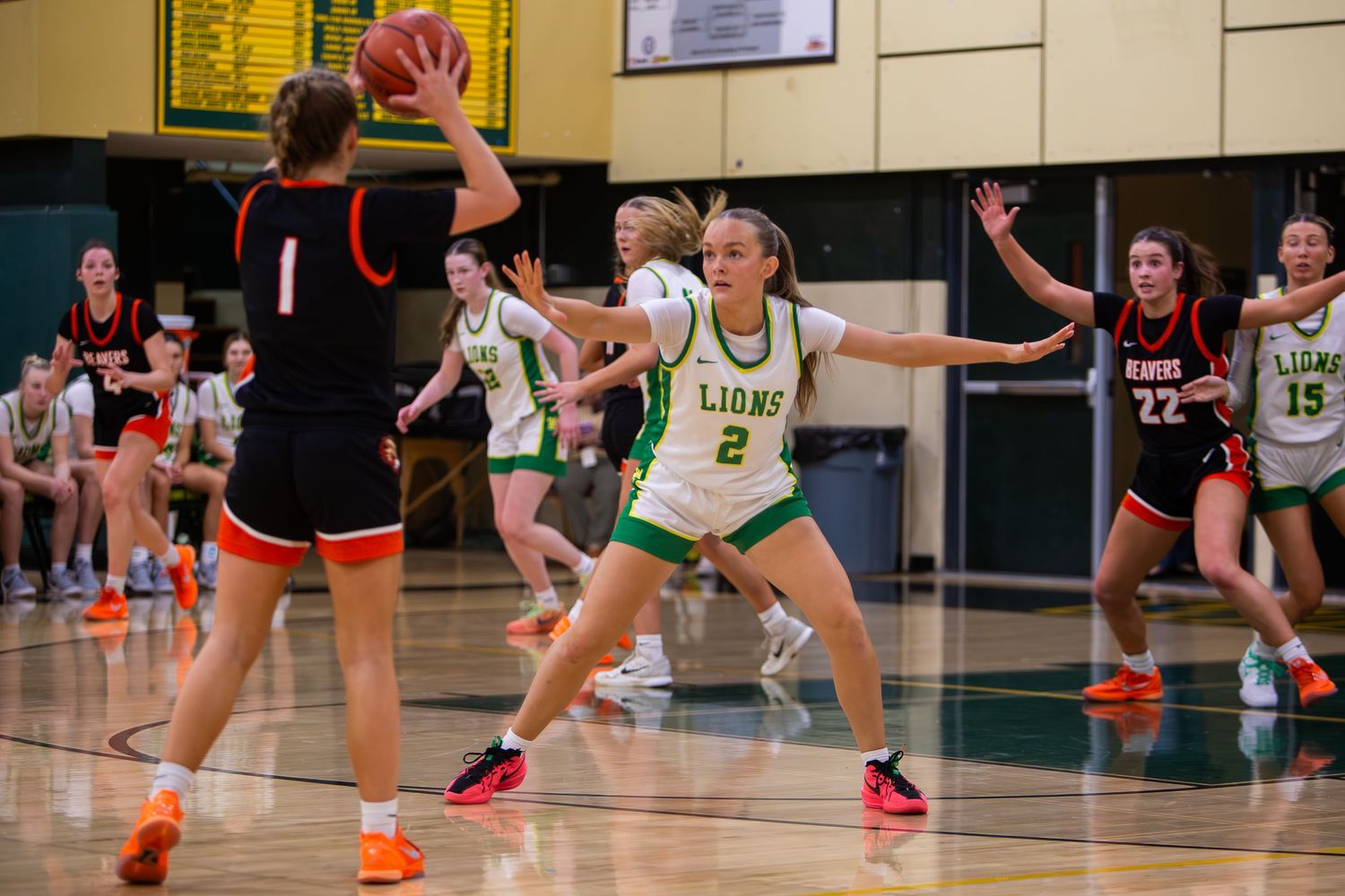 West Linn Varsity Girls basketball looking for a win at home at West Linn High School