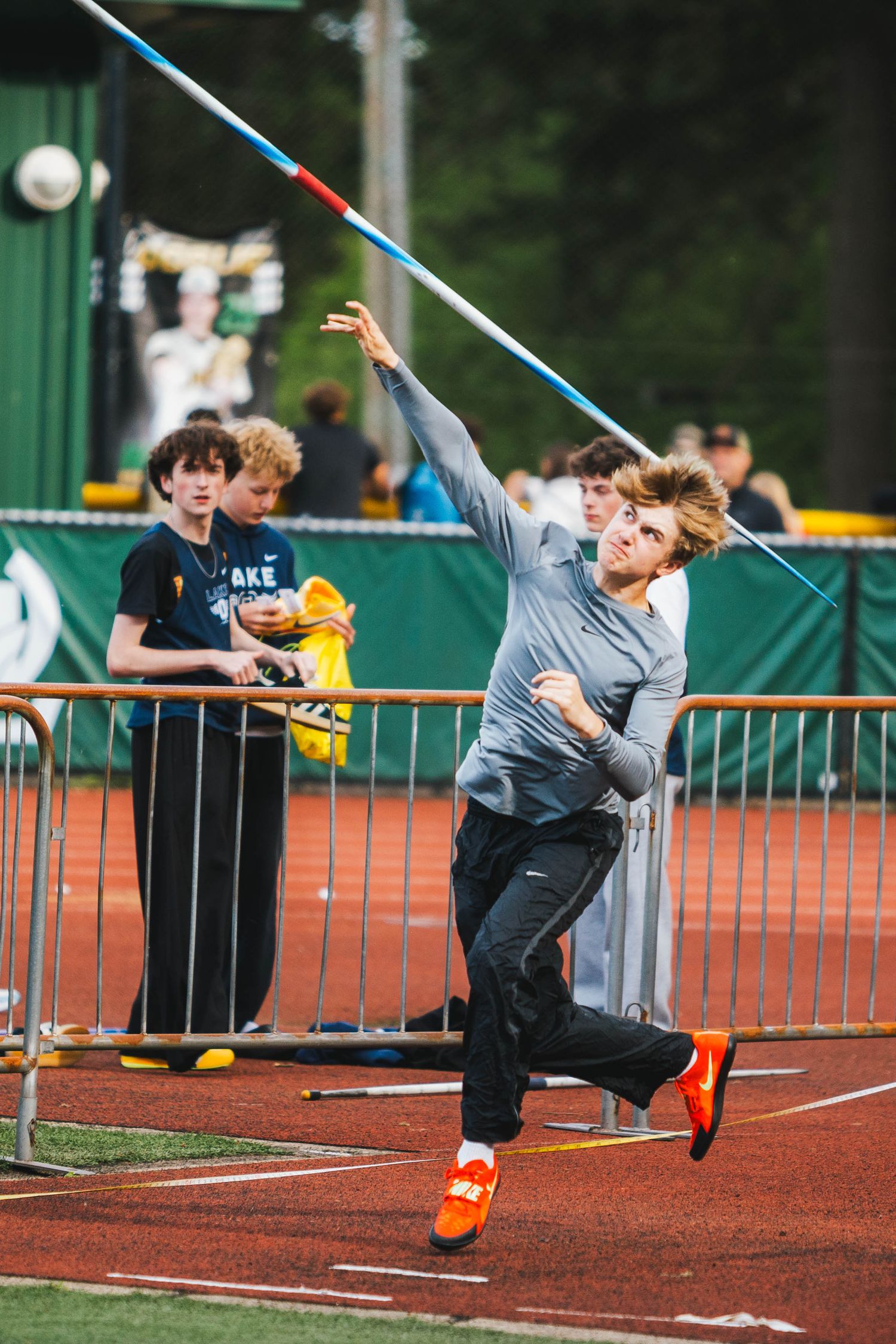 West Linn Track and Field performing at West Linn High School