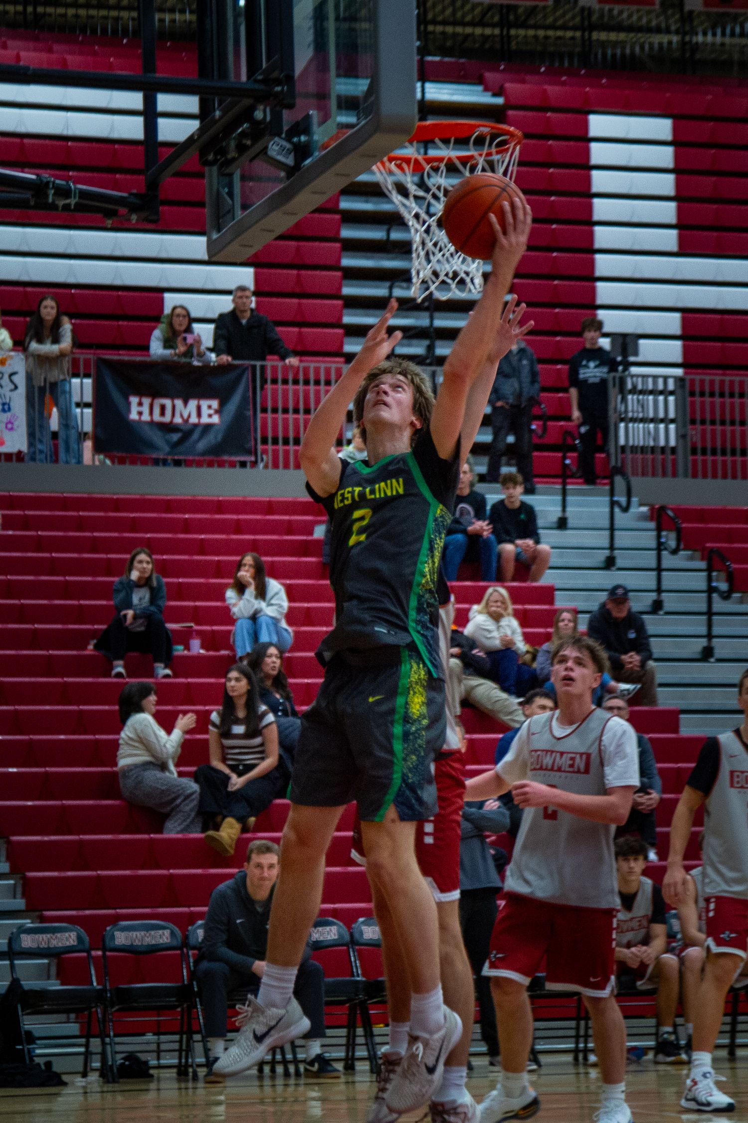 West Linn Lions varsity boys basketball team starts off the 2026 season with a jamboree.