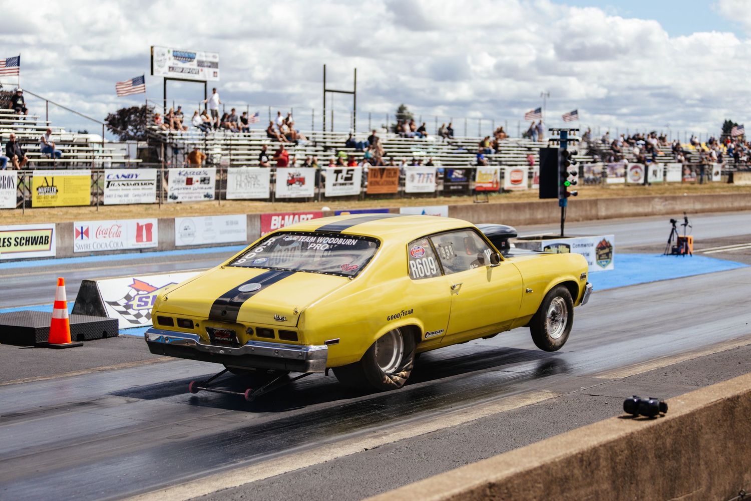 Drag Racing at the Woodburn Drag strip for the 2026 Lucas Oil Championship.