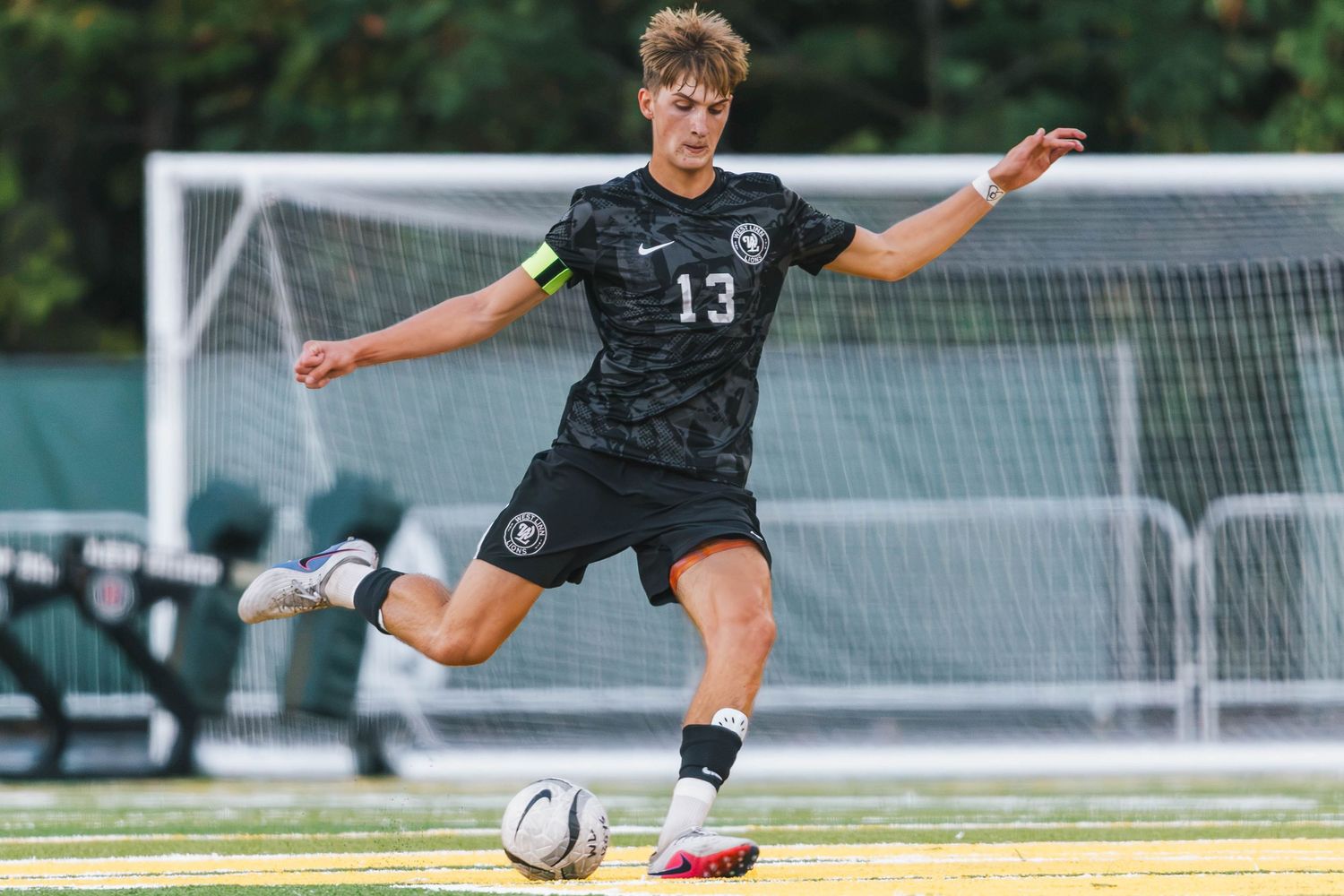 Photos of West Linn Varsity Soccer vs Wilsonville at West Linn High School.
