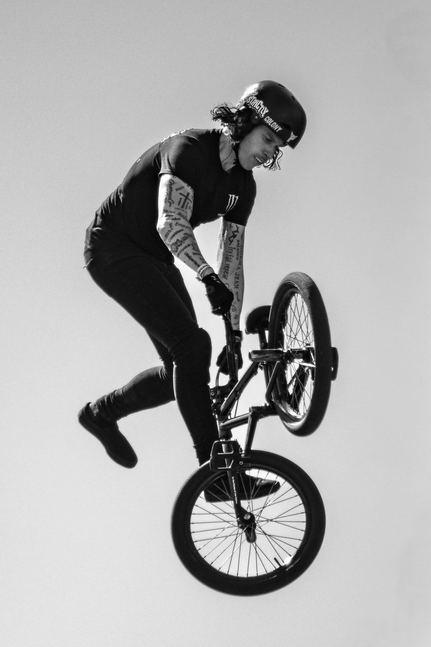 Monster Energy BMX Performers at The Moto Show 2026 in Portland Oregon.