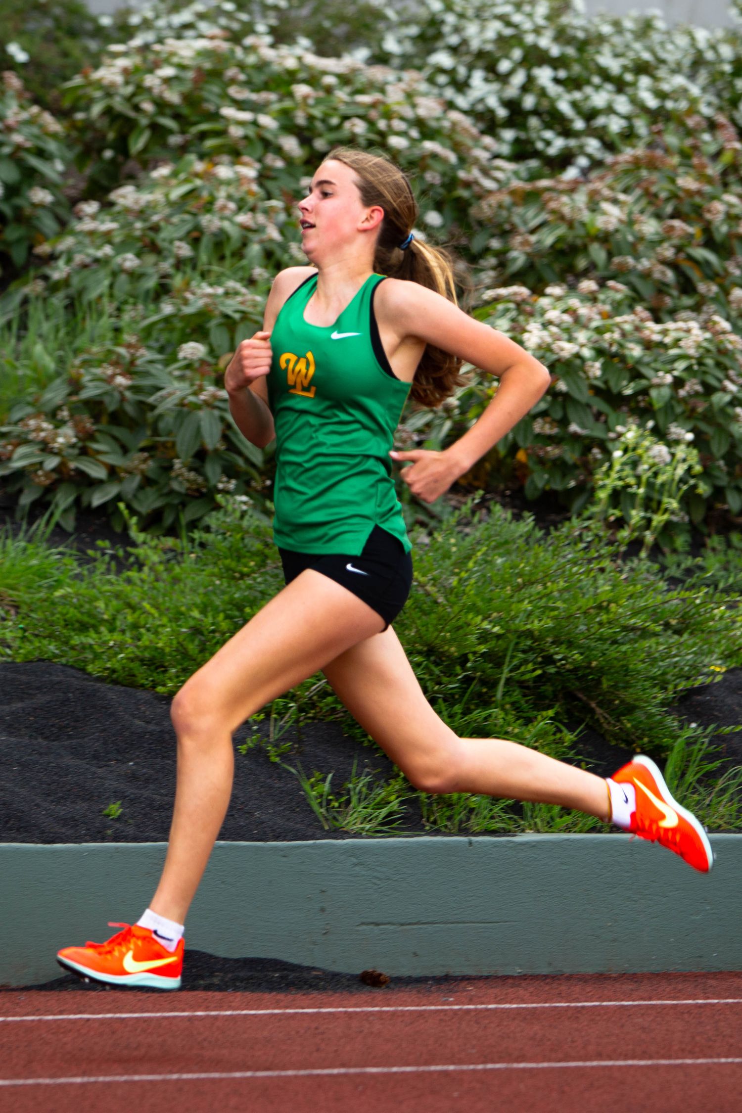 West Linn Track and Field performing at West Linn High School