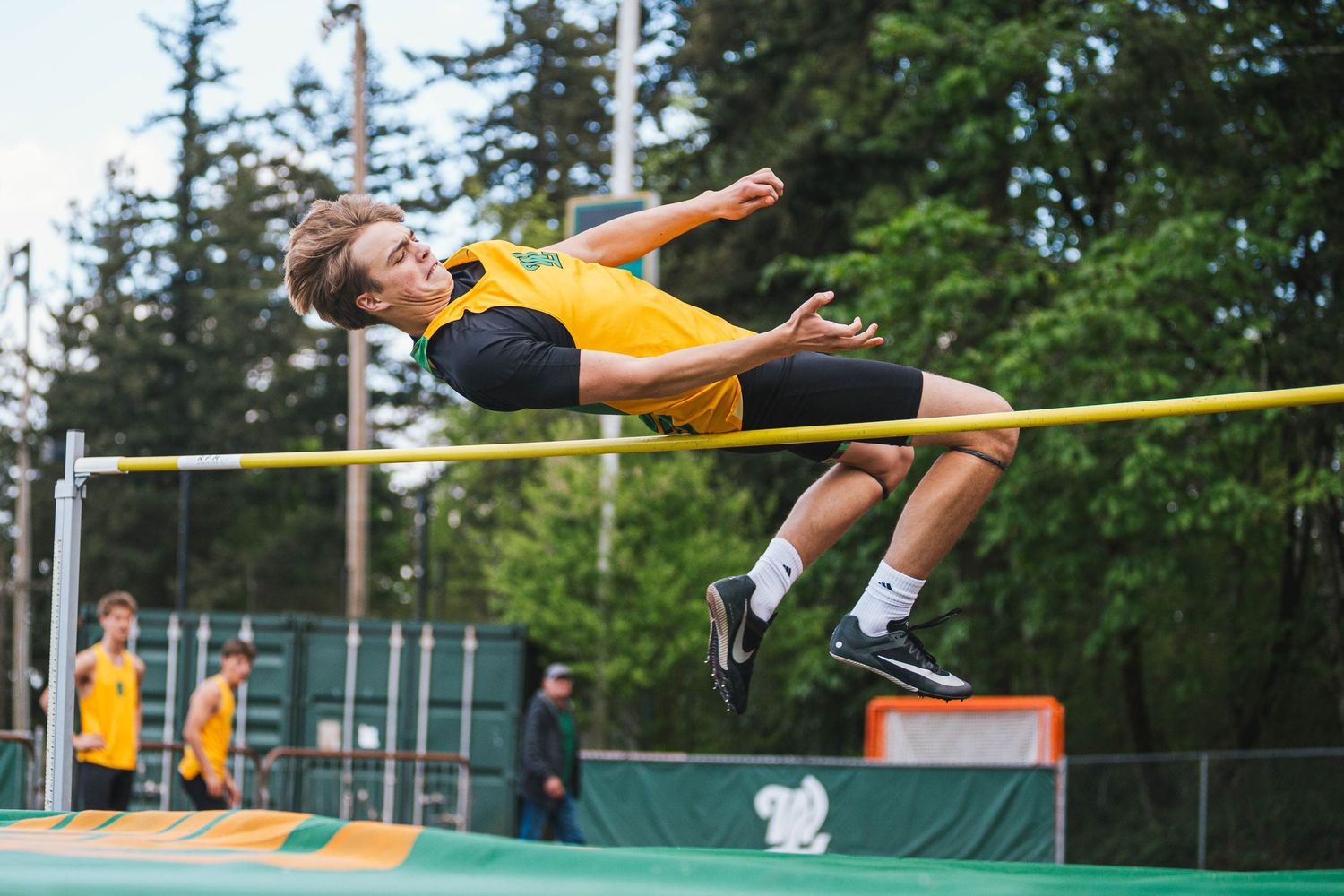 West Linn Track and Field performing at West Linn High School