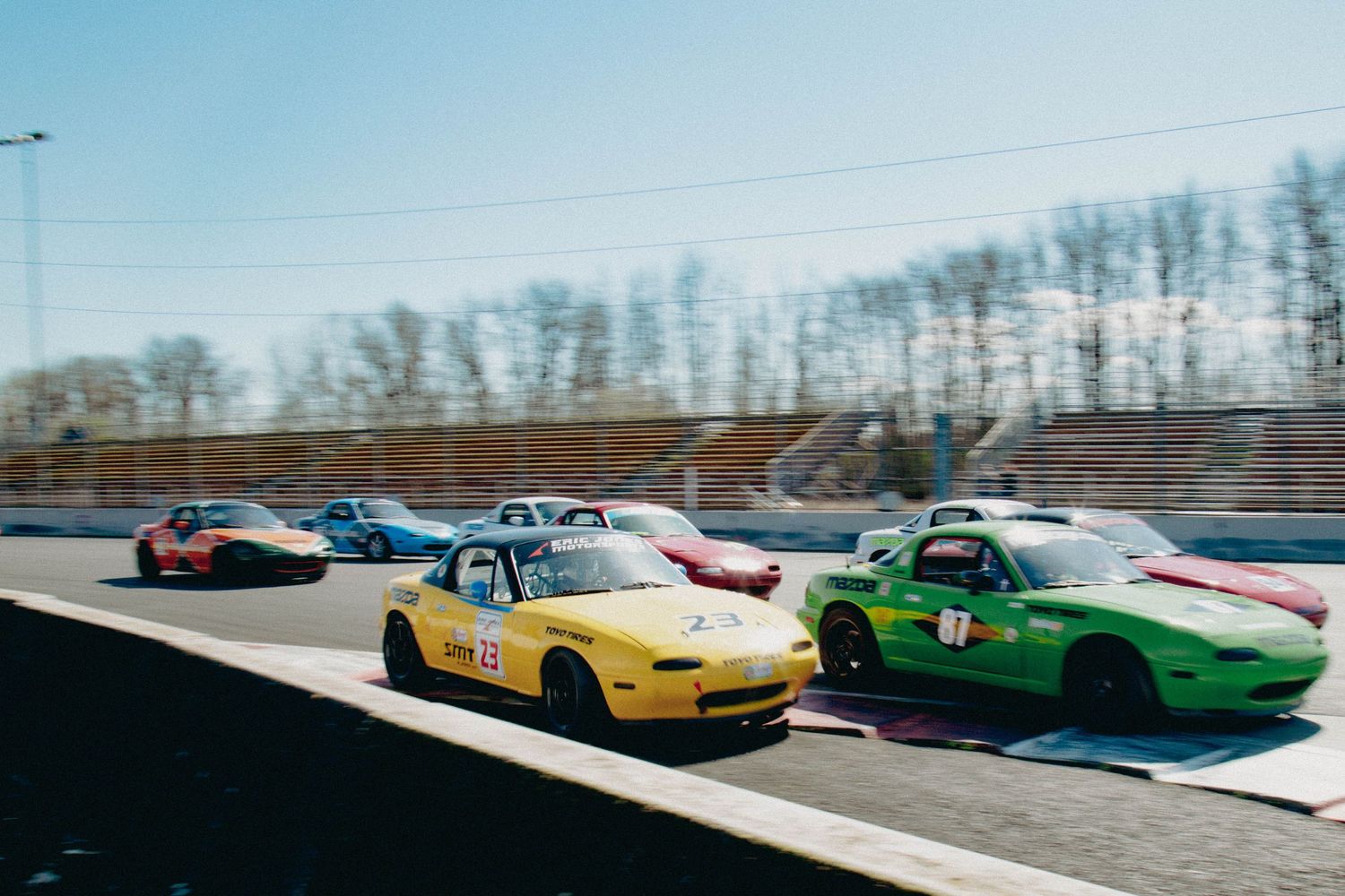 Sports Car Club of America at Portland International Raceway in Portland Oregon.