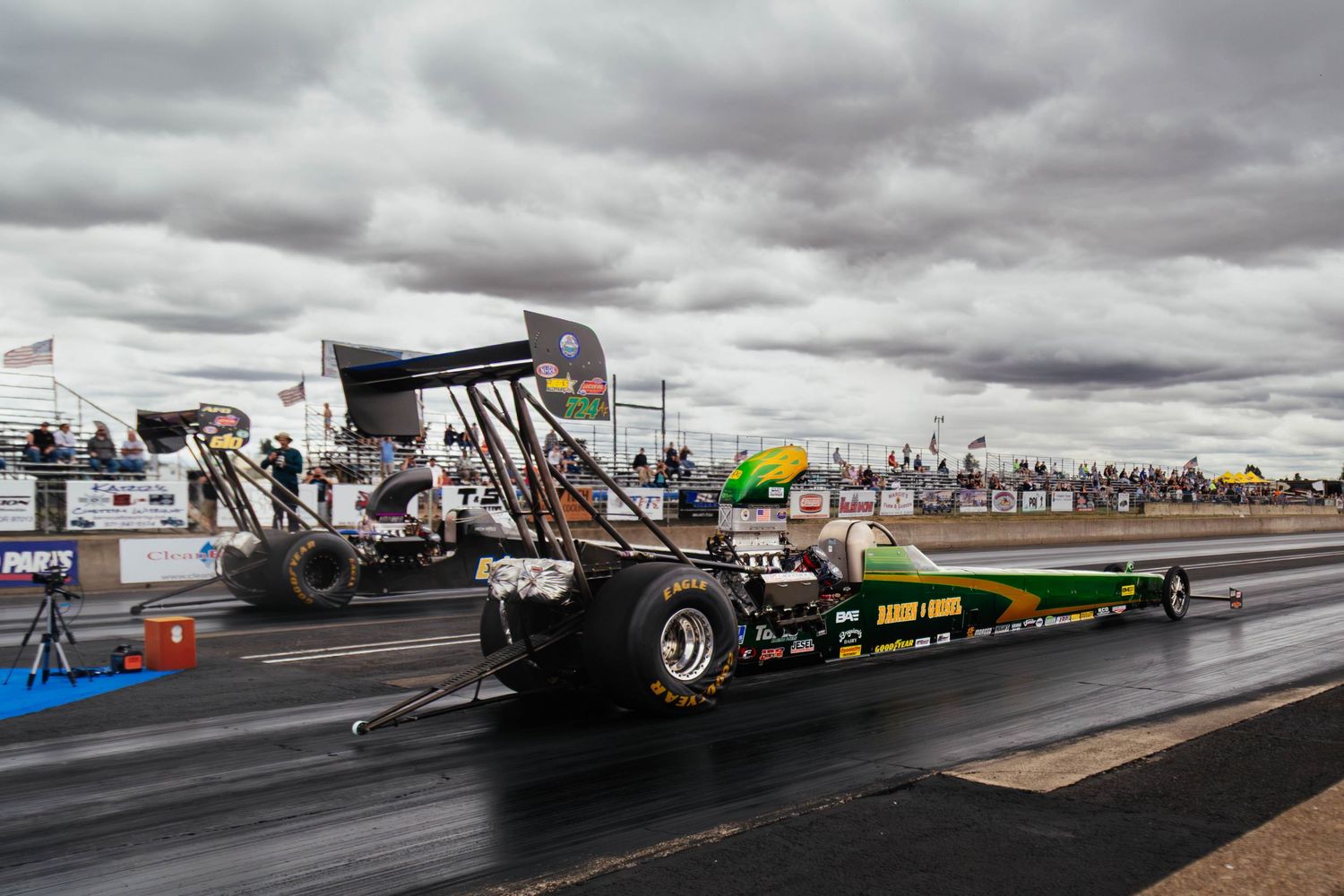 Drag Racing at the Woodburn Drag strip for the 2026 Lucas Oil Championship.