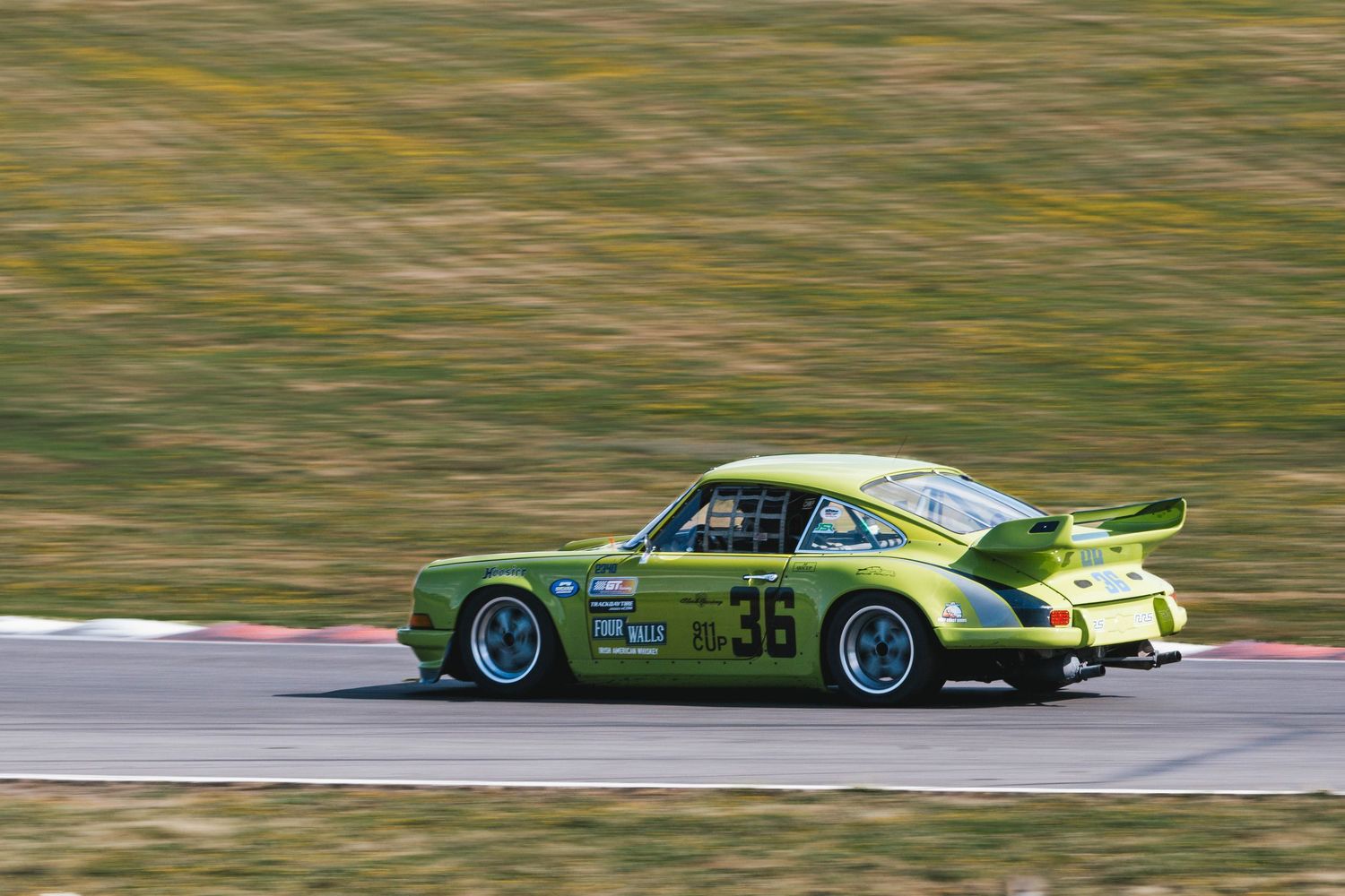 Porsche Car Club of America takes to the track at Portland International Raceway in Portland Oregon.