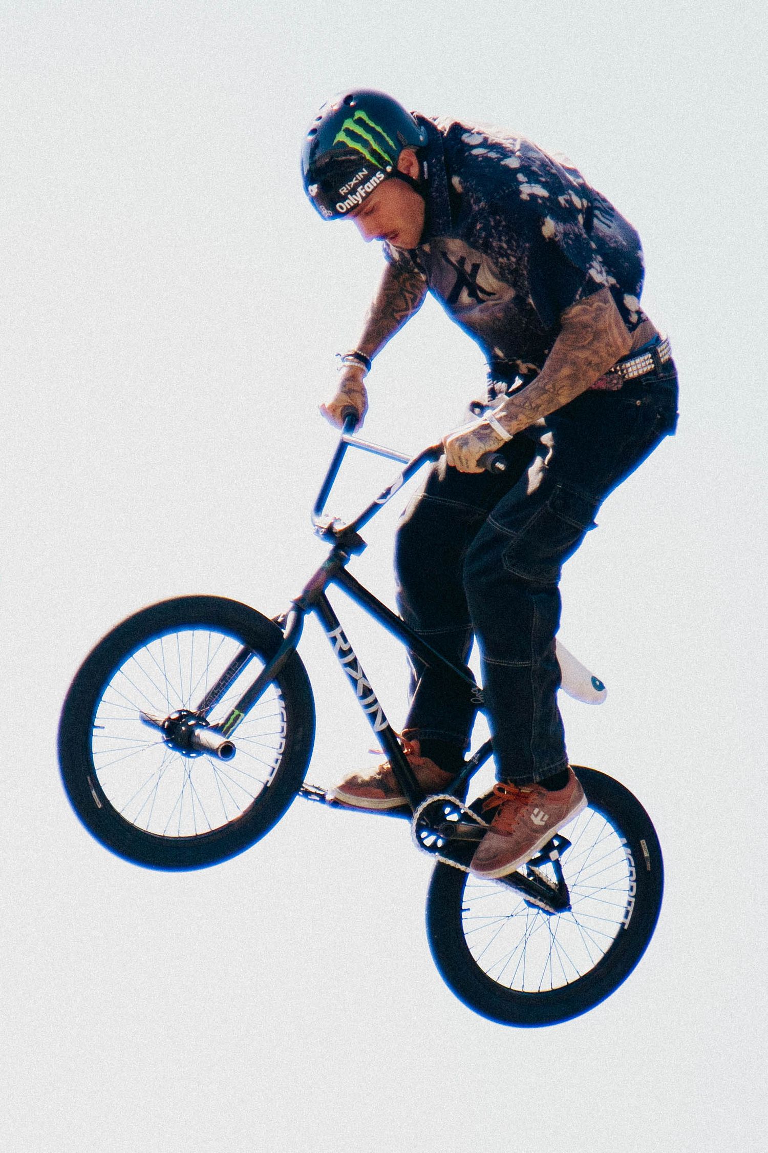 Monster Energy BMX Performers at The Moto Show 2026 in Portland Oregon.