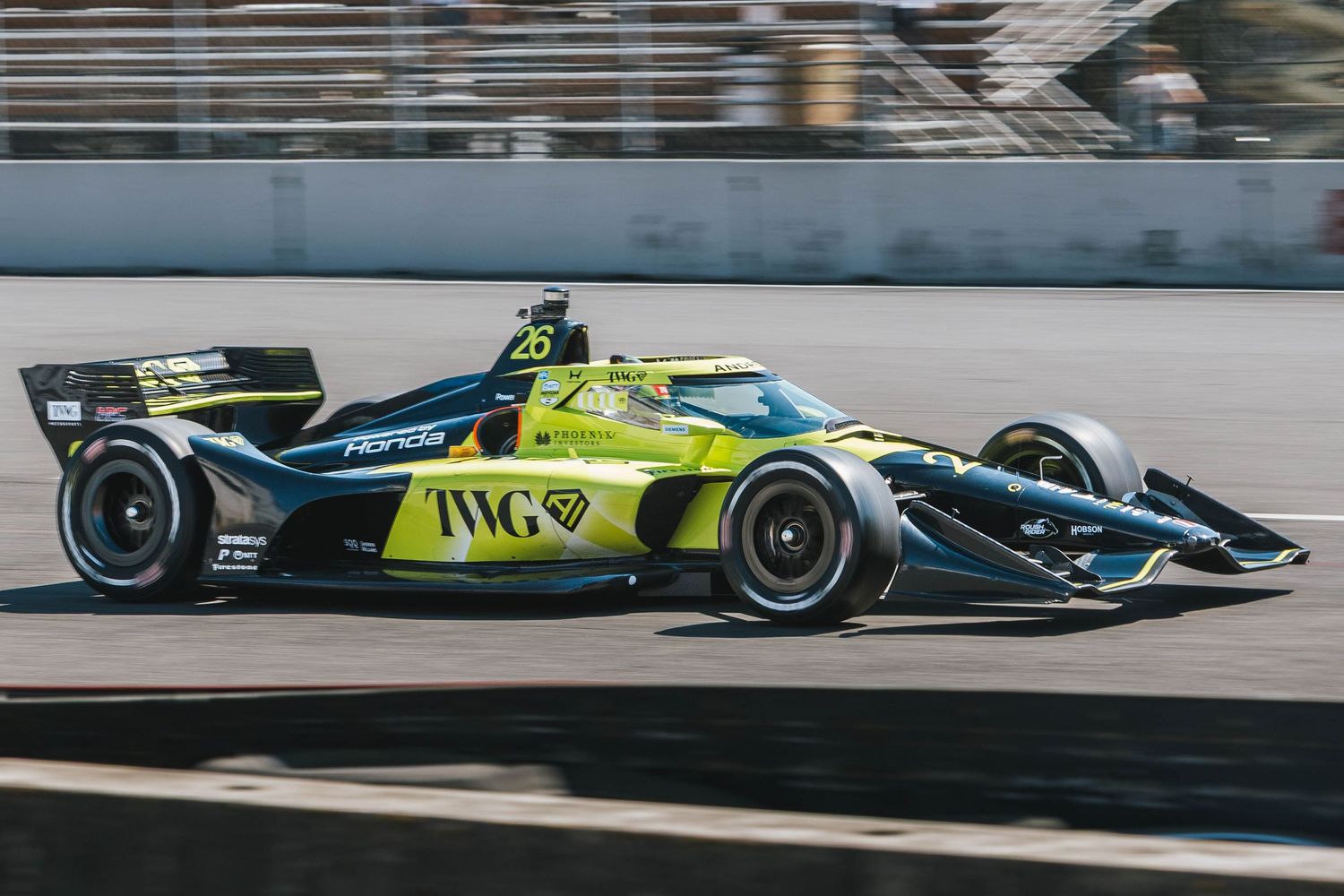 Photos from the Indy Car Grand Prix of Portland 2026 at Portland International Raceway in Oregon.