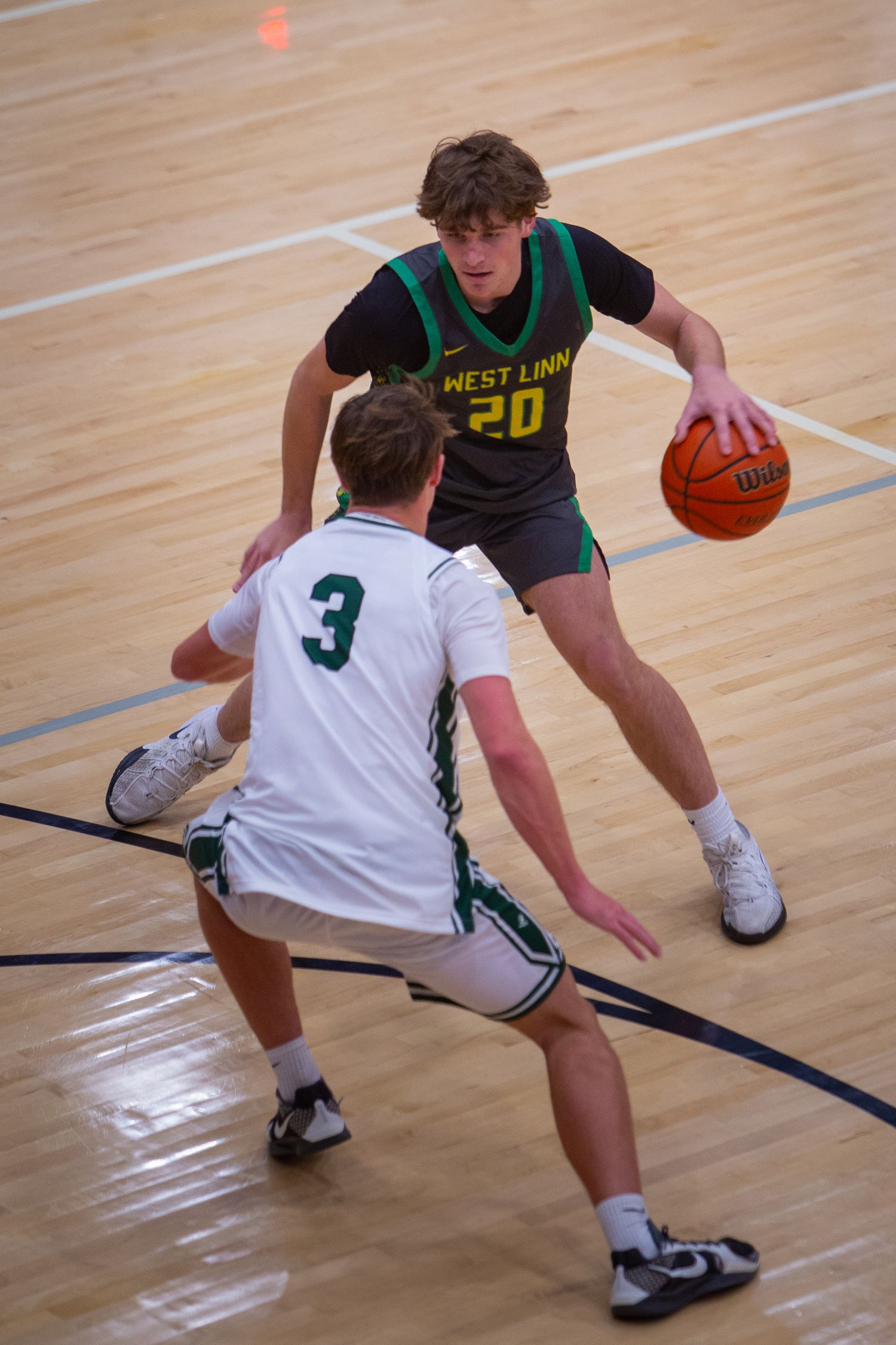 West Linn Lions varsity boys basketball team starts off the 2026 season with a jamboree.