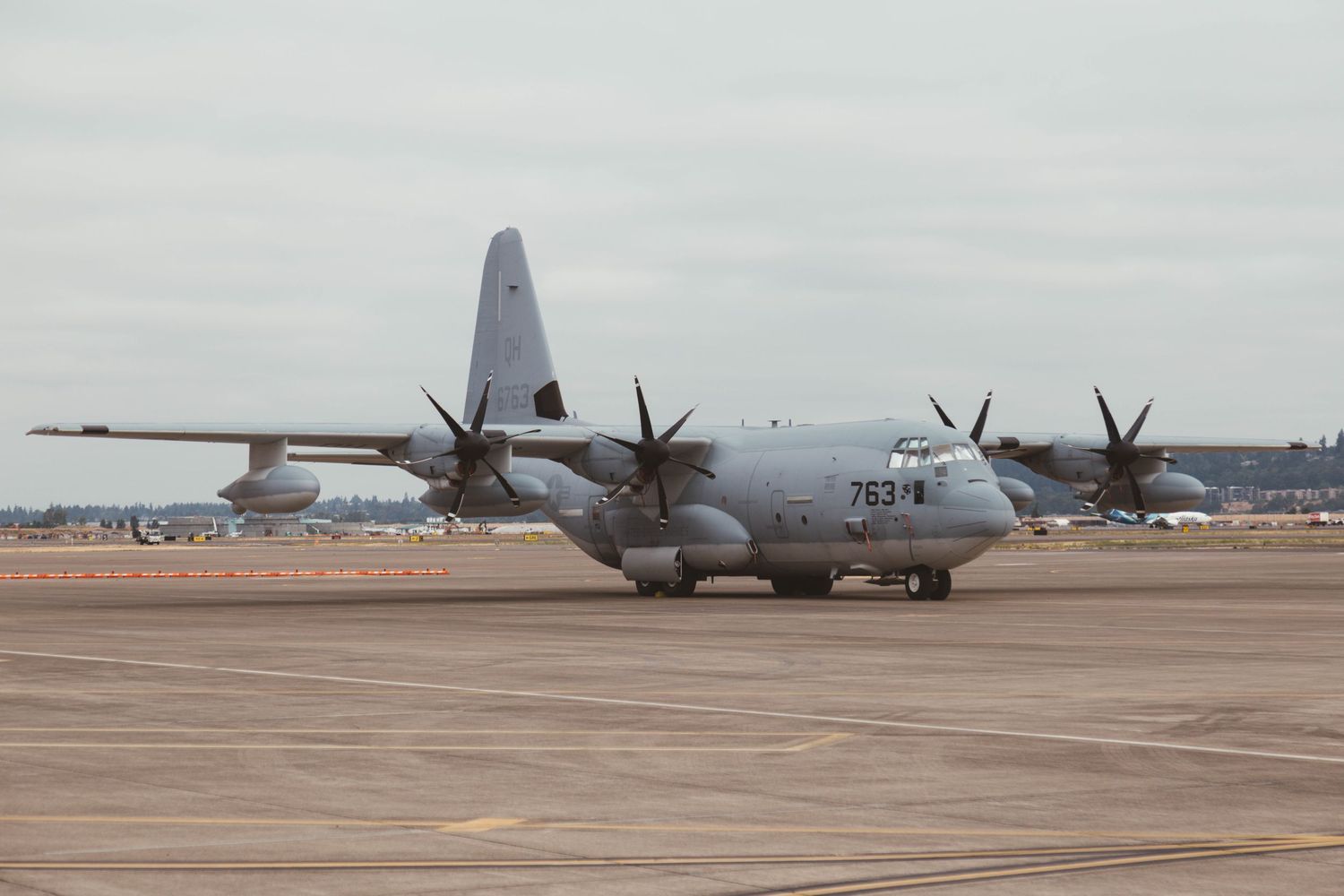 C130 at Portland Air National Guard Base.
