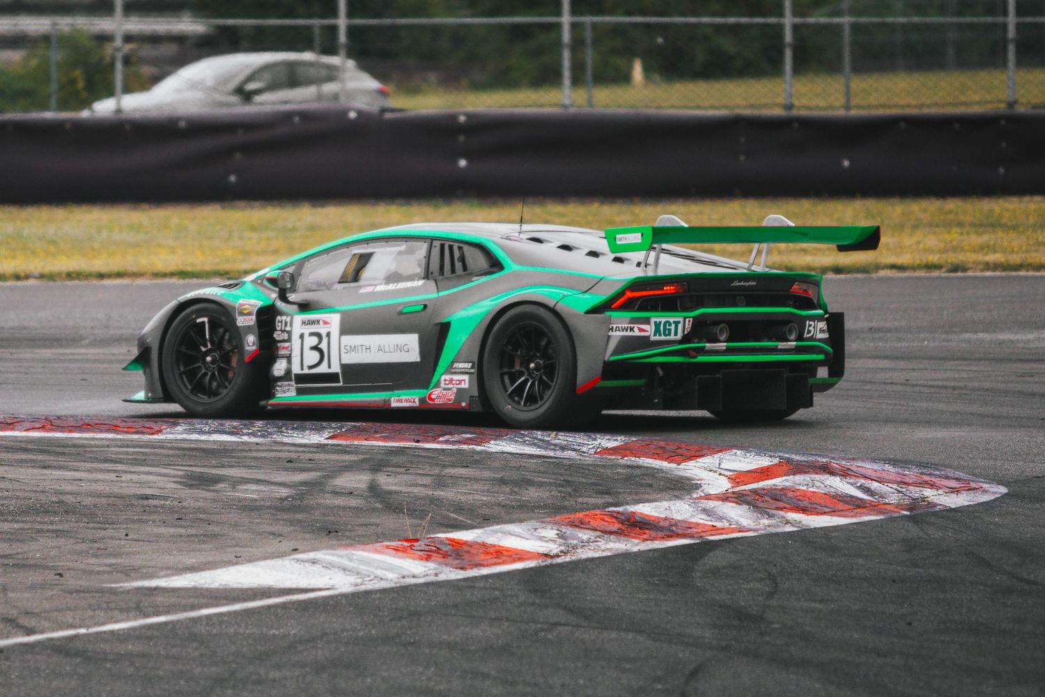Lamborghini Race Car at Portland International Raceway during the Rose Cup Races.
