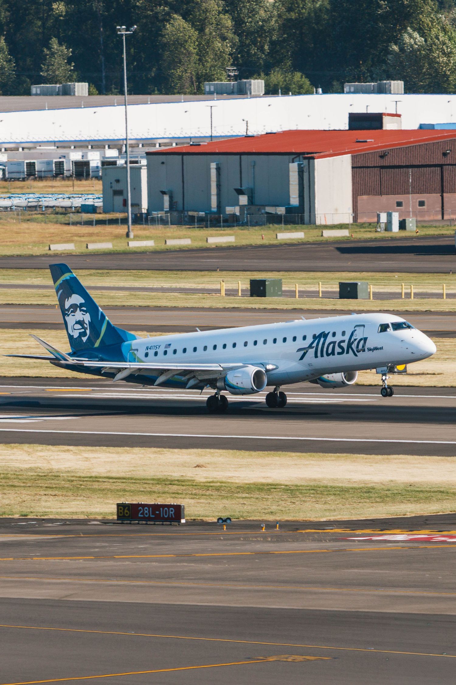 Plane Spotting Photography at Portland International Airport.