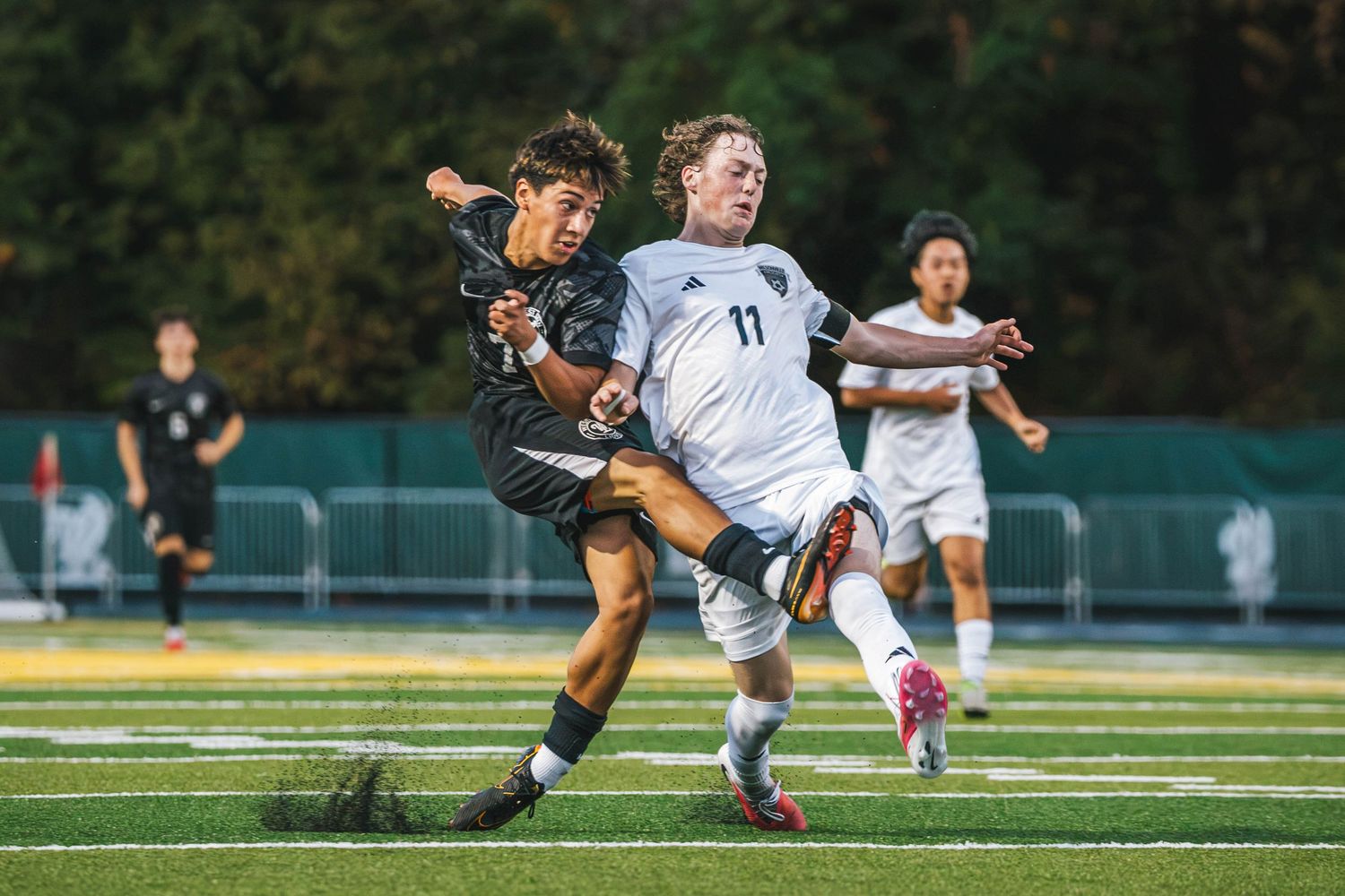 Photos of West Linn Varsity Soccer vs Wilsonville at West Linn High School.