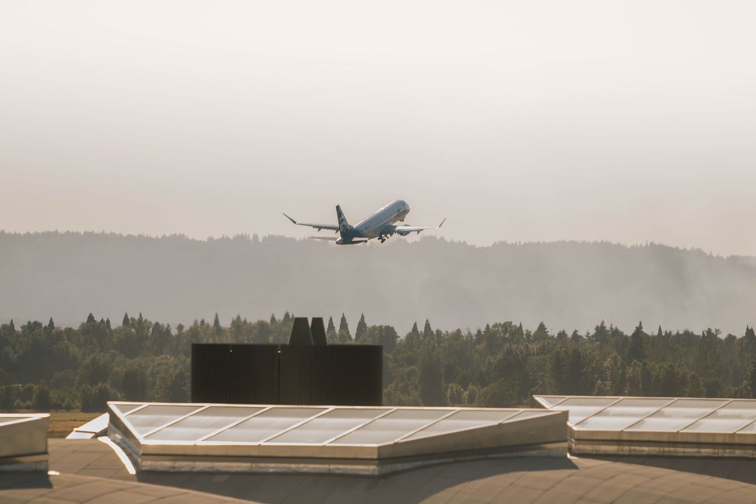Plane Spotting Photography at Portland International Airport.