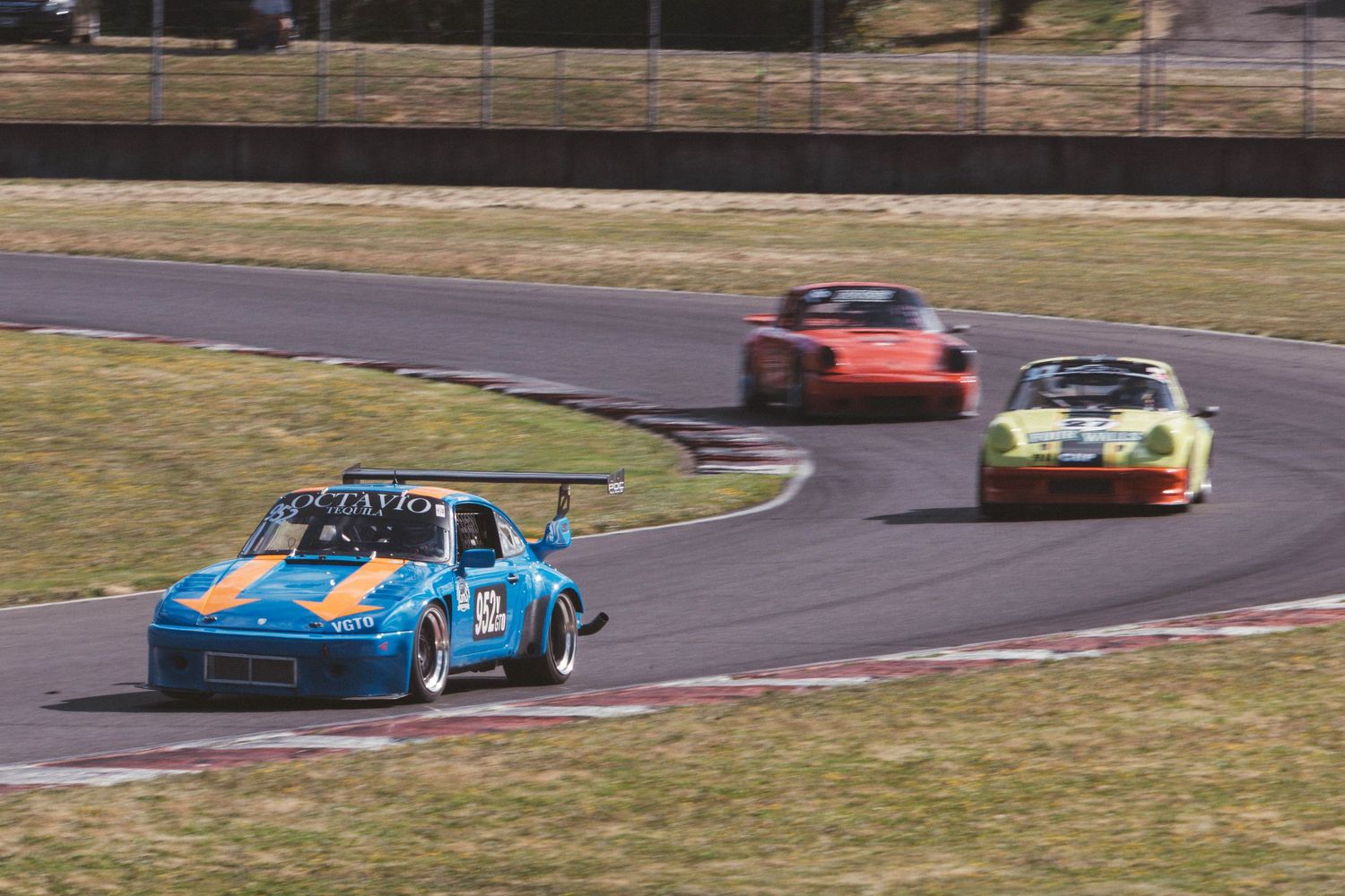 Porsche Car Club of America takes to the track at Portland International Raceway in Portland Oregon.