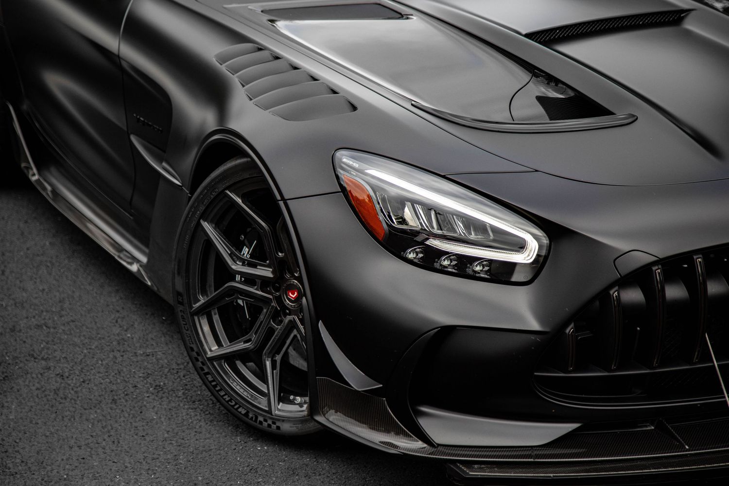 Mercede AMG GT Black Series at Portland Cars and Coffee.