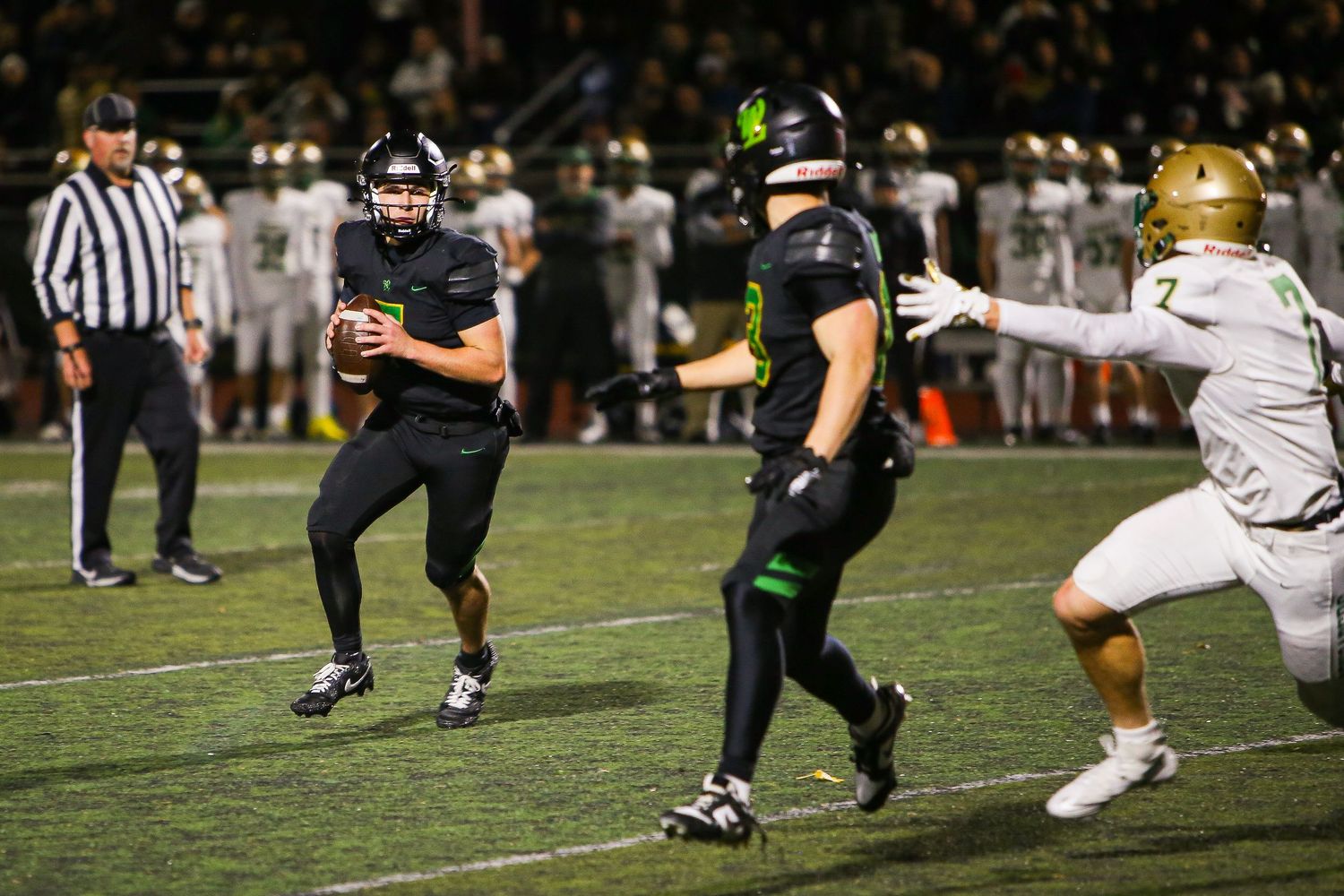 West Linn Varsity Football competing at West Linn High School, looking for a win at home.