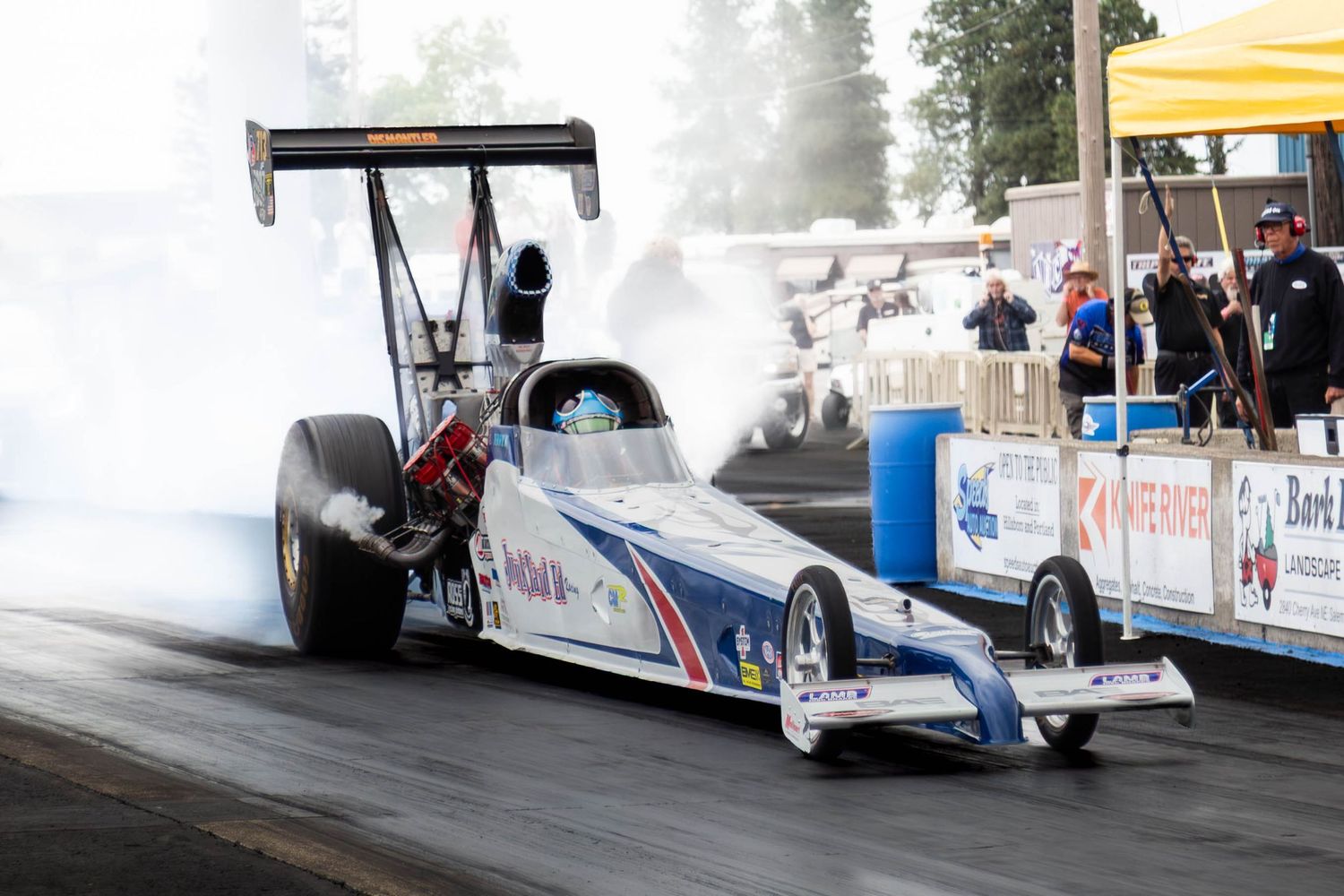Drag Racing at the Woodburn Drag strip for the 2026 Lucas Oil Championship.