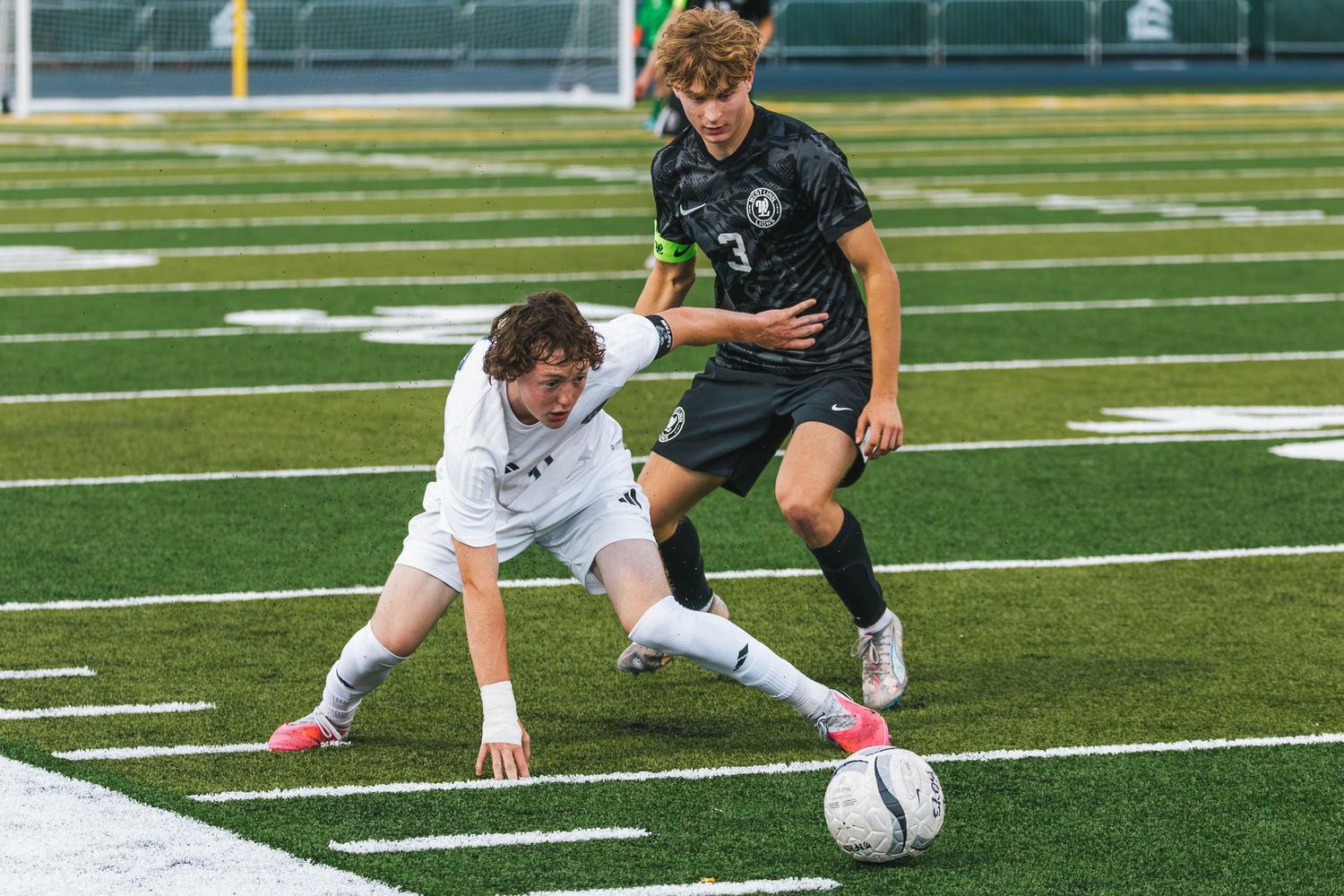 Photos of West Linn Varsity Soccer vs Wilsonville at West Linn High School.