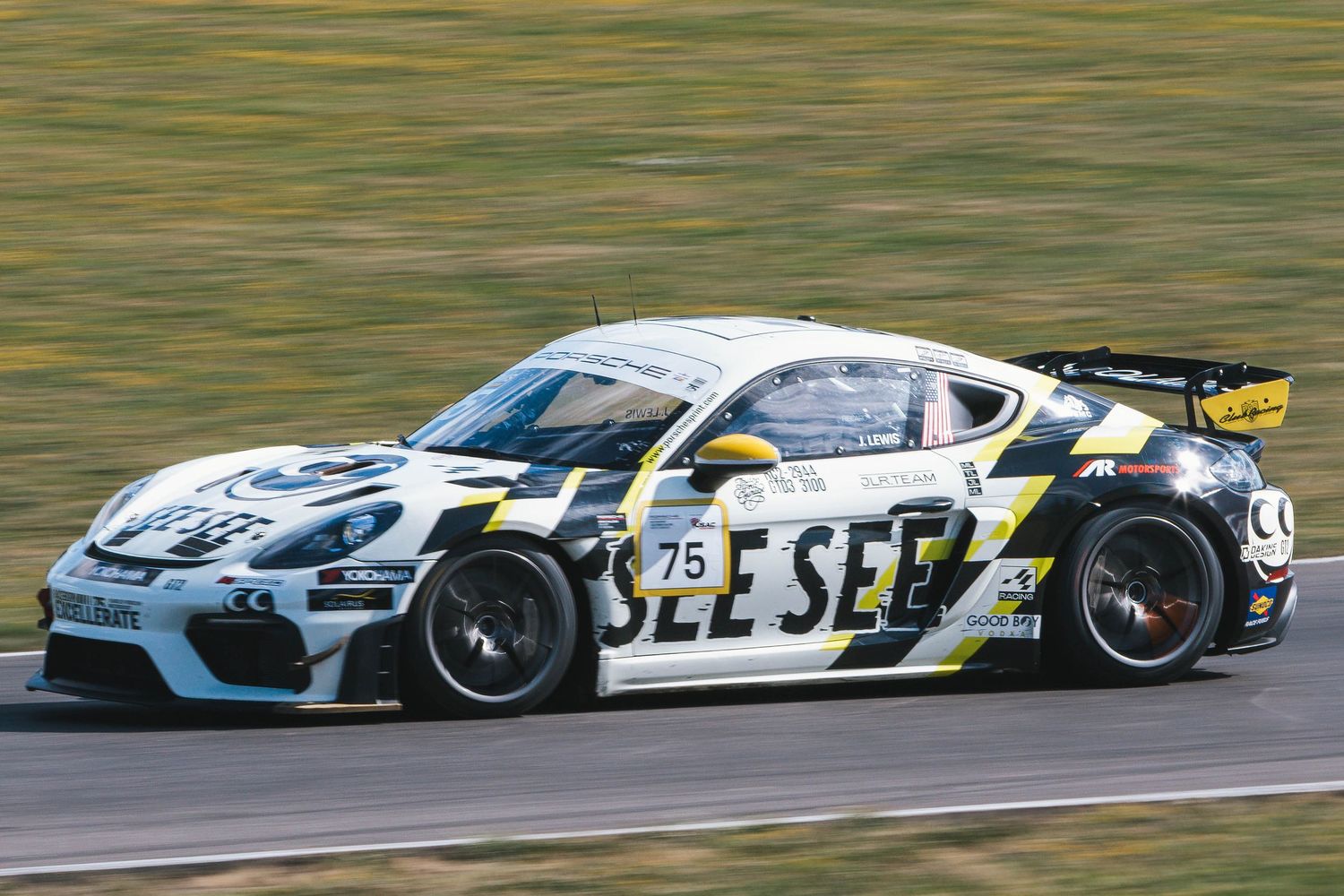 Porsche Car Club of America takes to the track at Portland International Raceway in Portland Oregon.